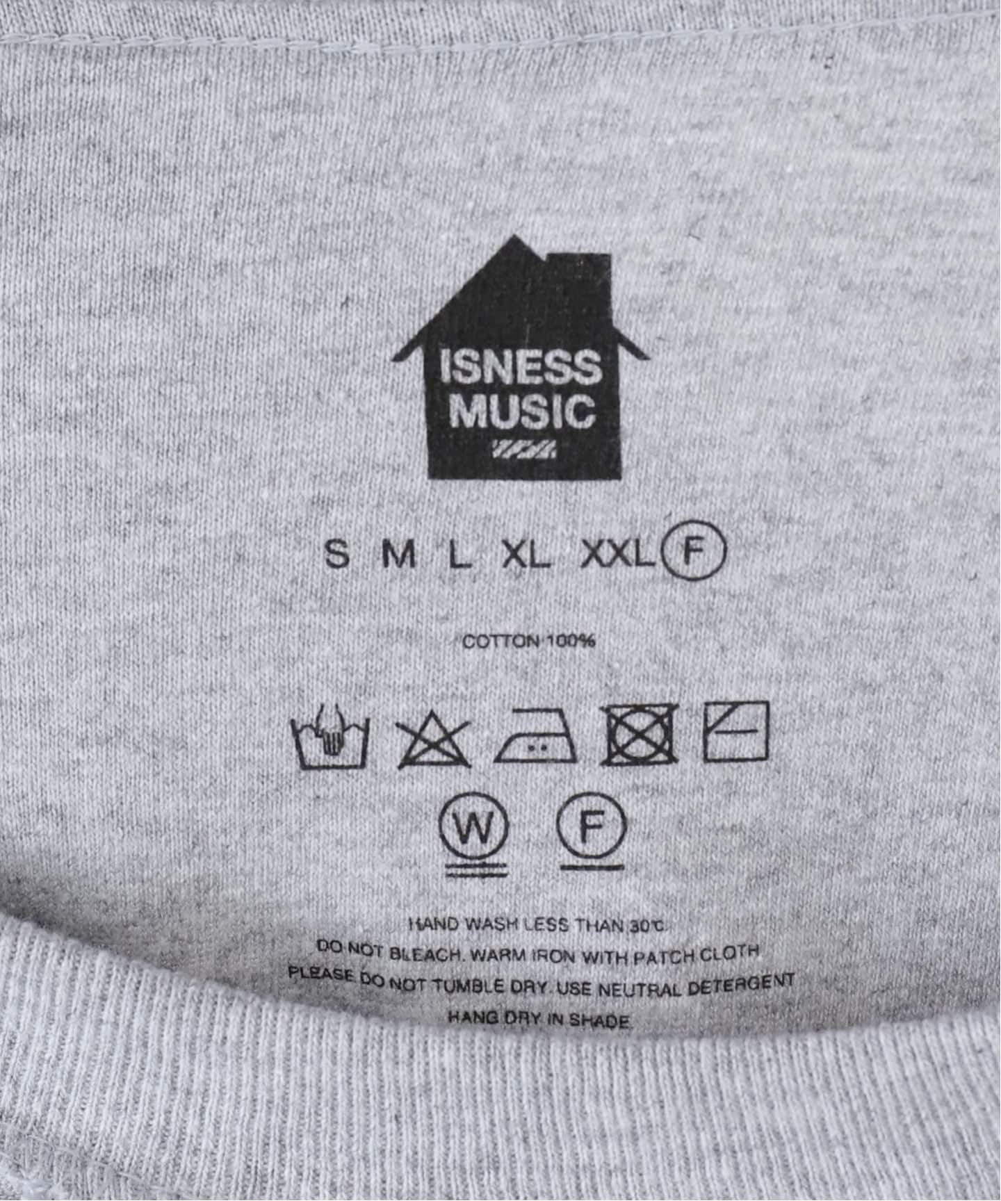 予約》【ISNESS MUSIC】FLASH LONG SLEEVE T-SHIRT：カットソー
