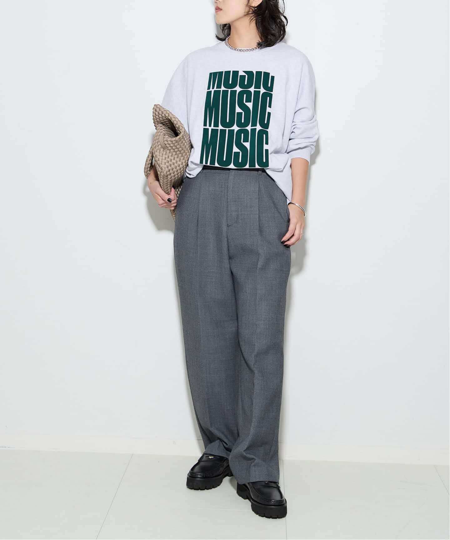 ISNESS MUSIC】 DELAY SWEAT SHIRTS：スウェット（スウェット