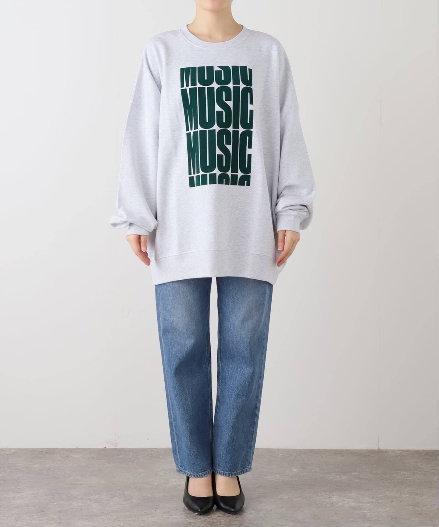 ISNESS MUSIC】 DELAY SWEAT SHIRTS：スウェット（スウェット