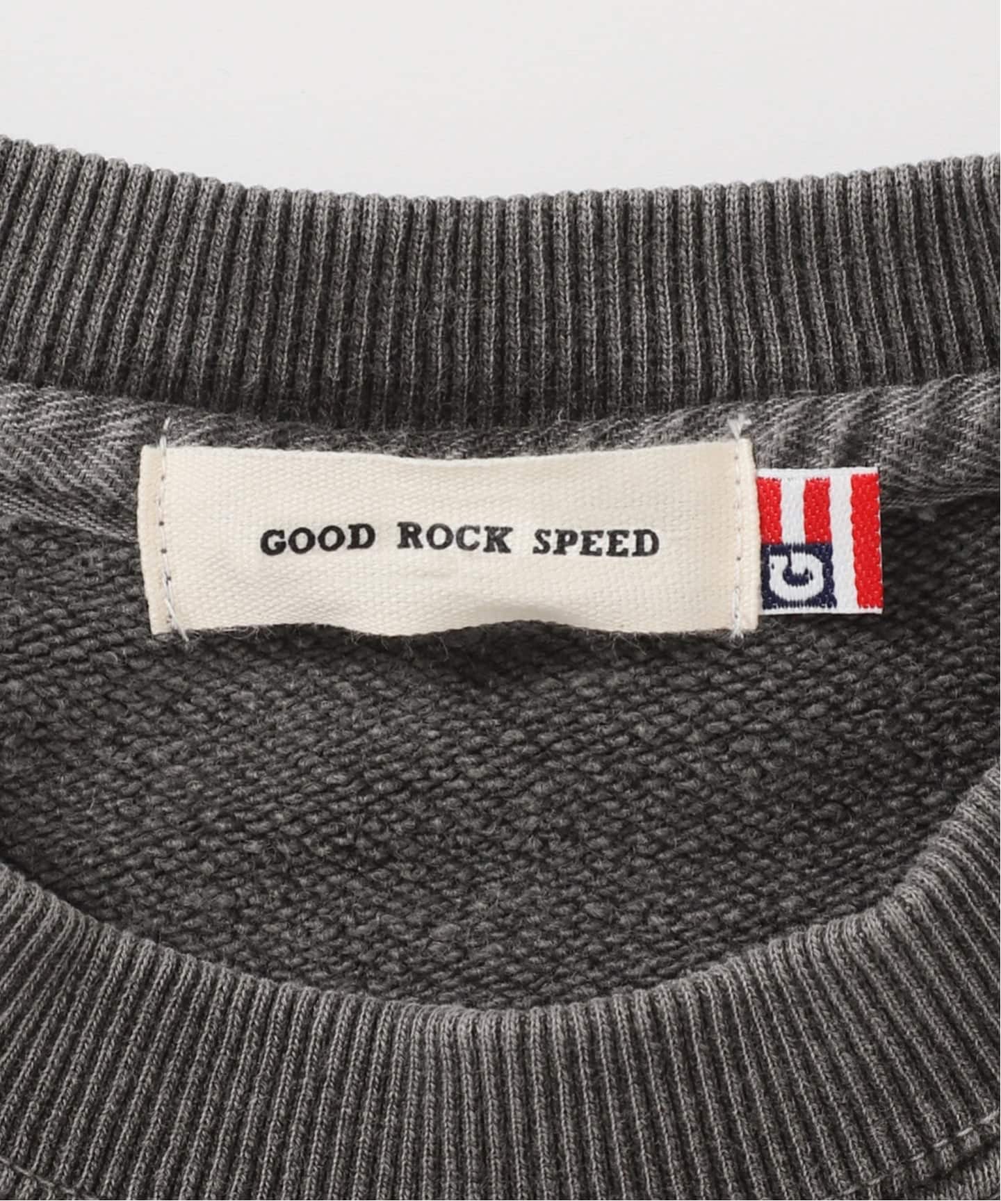 新品　NYC × GOOD ROCK SPEED/ロゴ スエット emmi×GOOD ROCK SPEED×NYC】クルーネックロゴスウエット