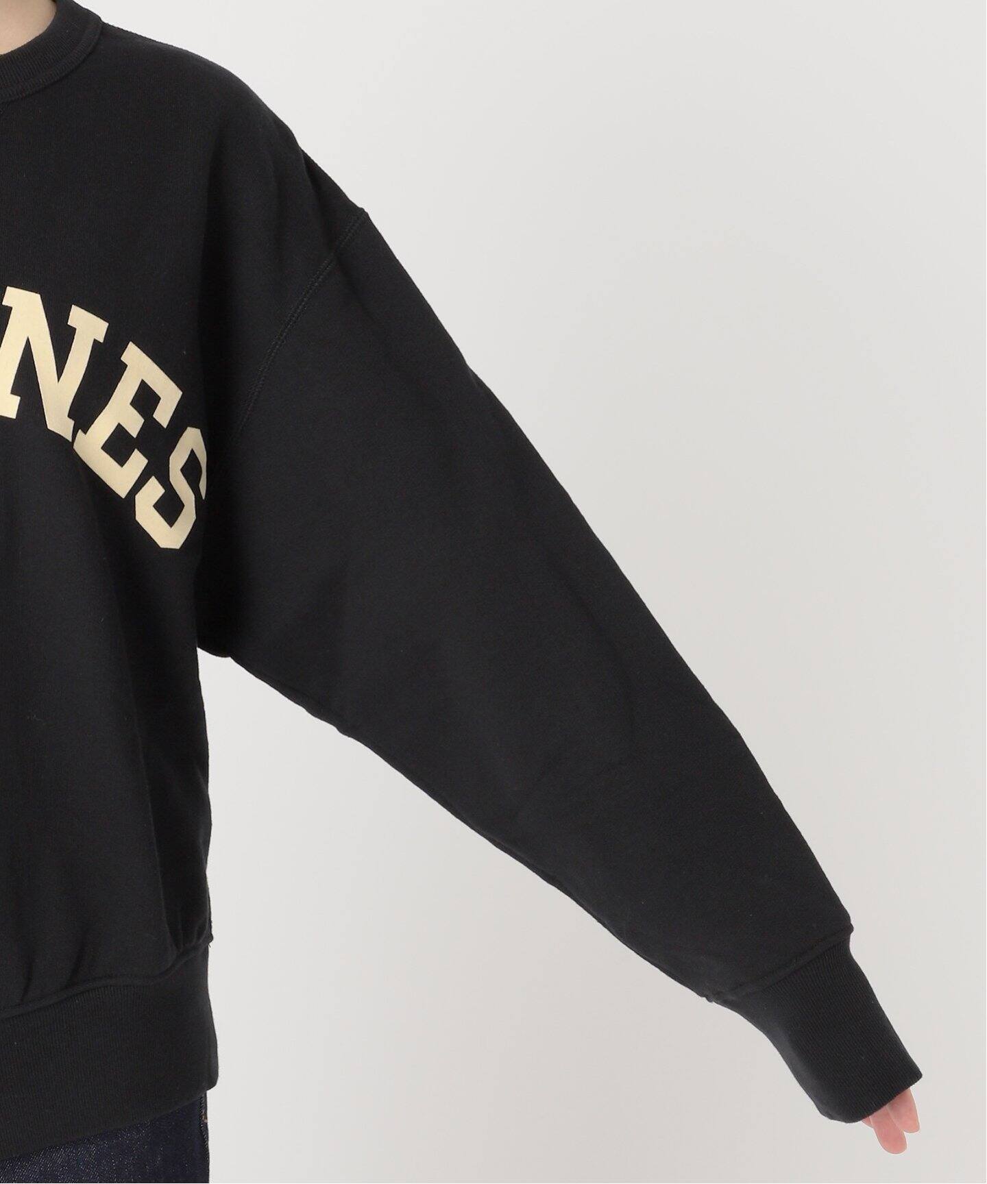 追加2》《別注》【INSCRIRE /アンスクリア】Asymmetry Sweat Shirt 