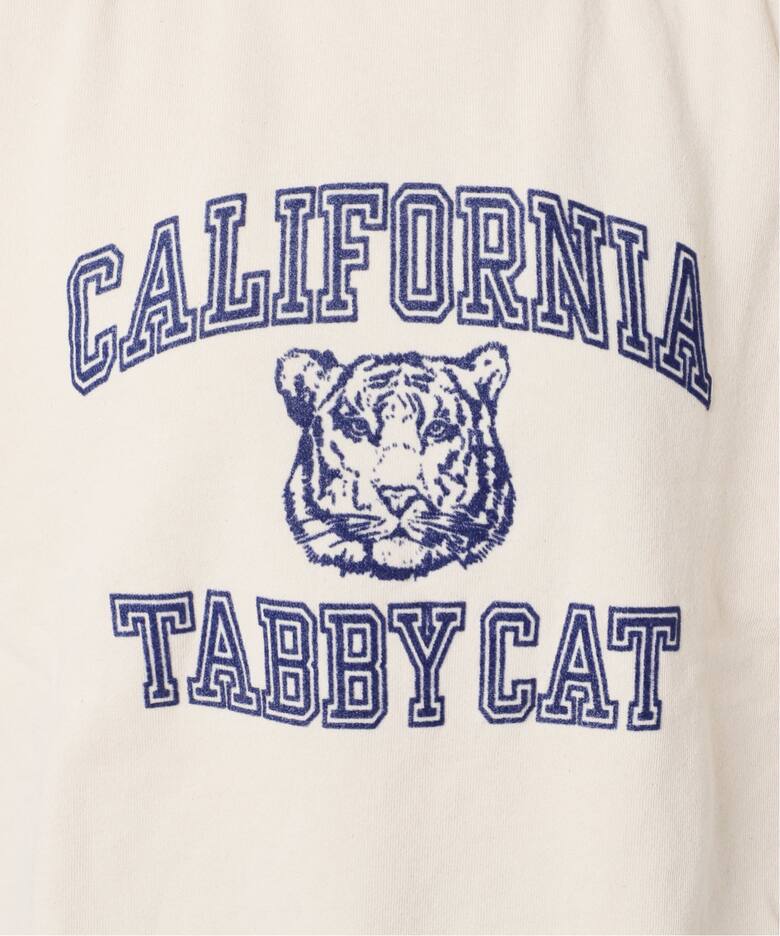 MIXTA/ミクスタ】CALIFORNIA TABBY CAT CREW SWEATSHI：スウェット 