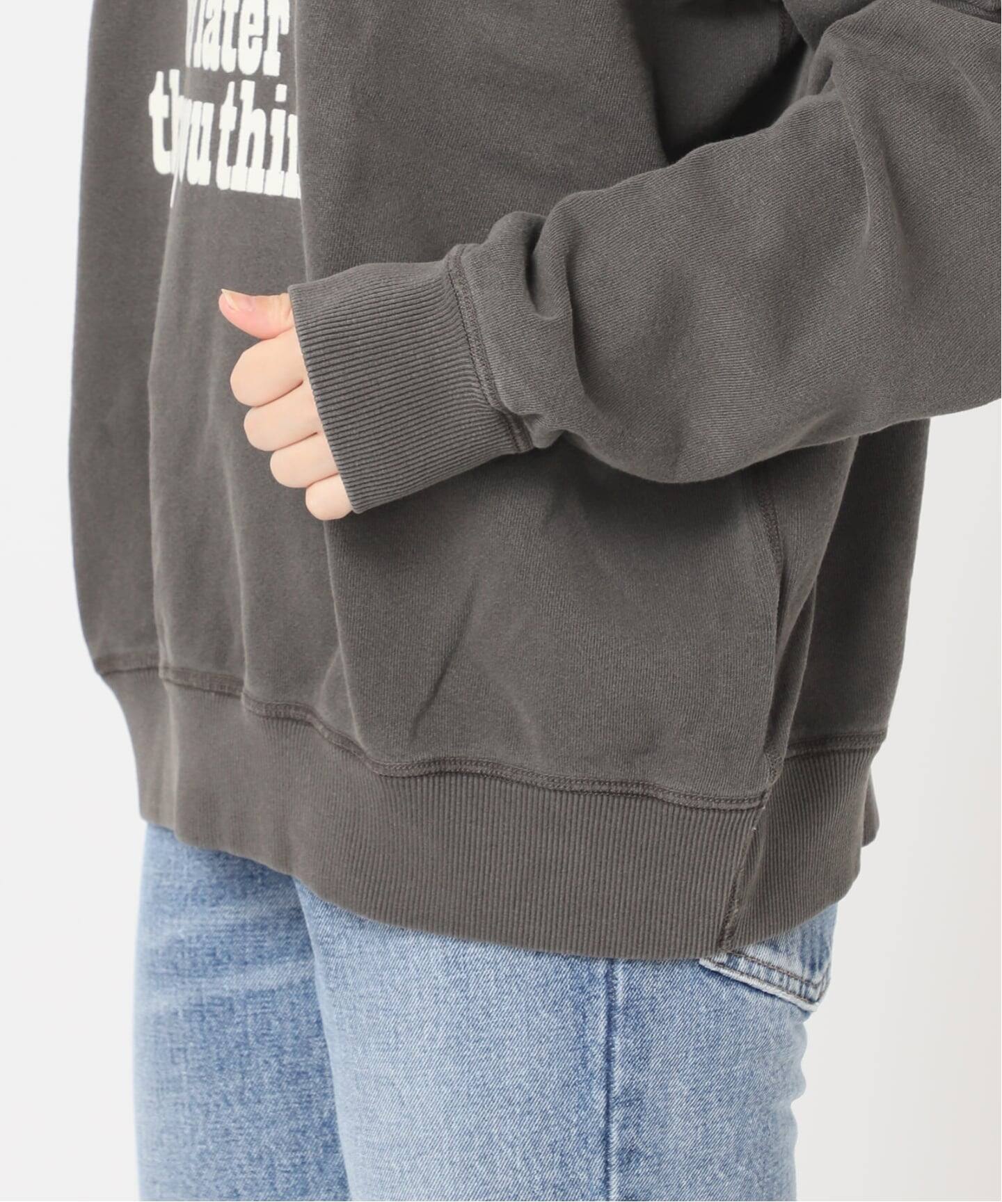 MIXTA/ミクスタ】ENJOY YOURSEL F CREW SWEATSHITS：スウェット