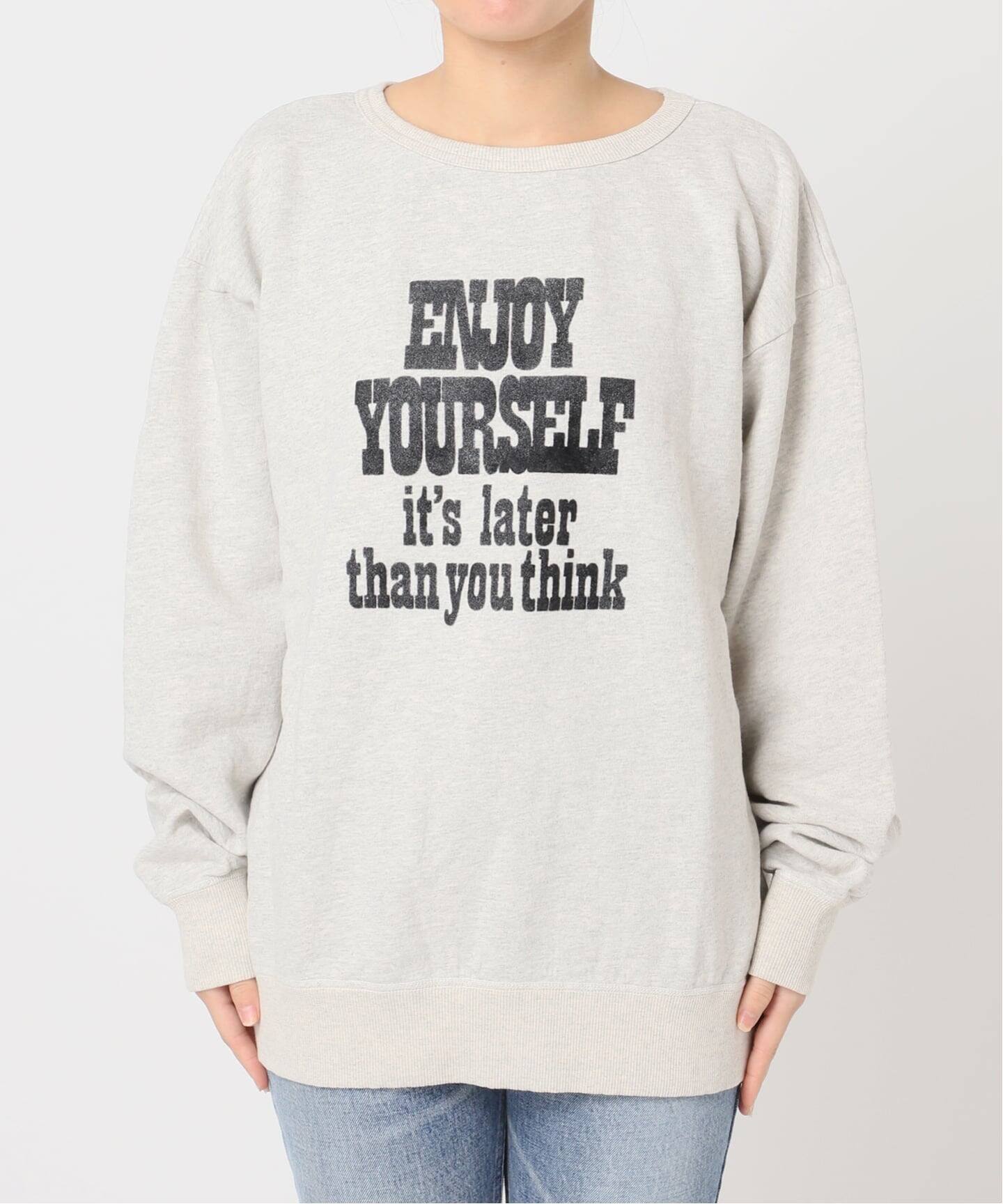 予約》【MIXTA/ミクスタ】ENJOY YOURSEL F CREW SWEATSHITS