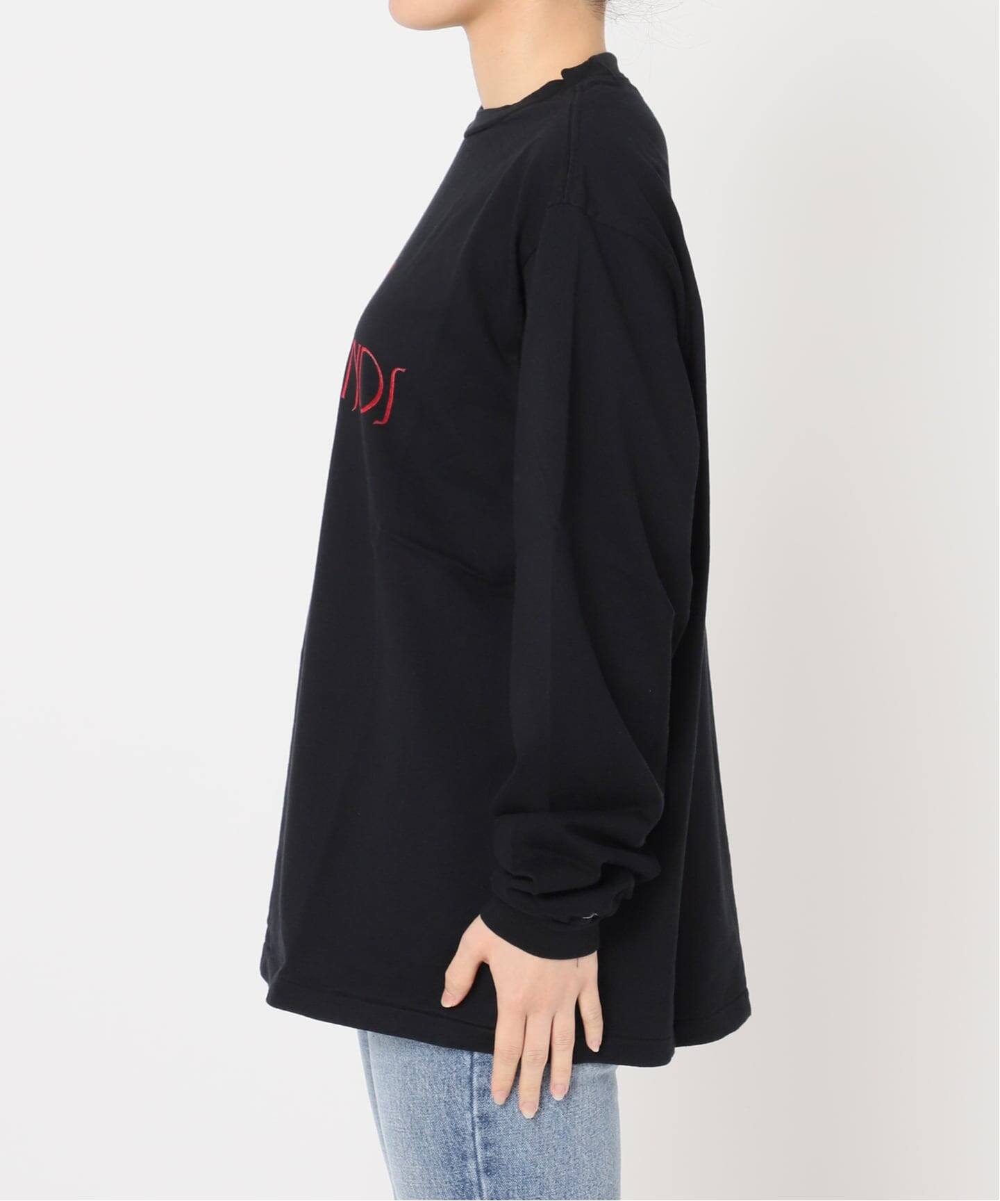 JANE SMITH】DEAR OLD FRIENDS FLOCKY L/S T：カットソー（T