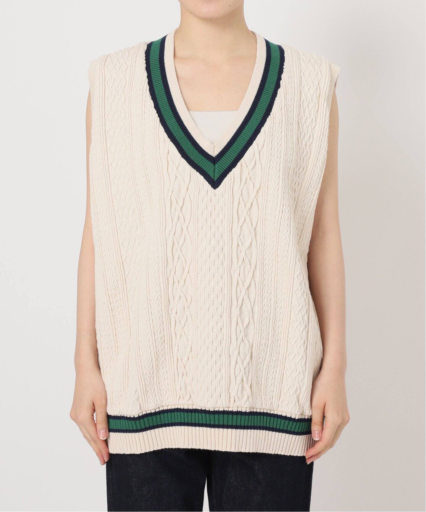 JOURNAL STANDARD L’essage◆24SS/ILL ONE EIGHTY/別注/TILDEN VEST/M/コットン/BEG/240703800013 追加》《別注》【ILL ONE EIGHTY/イル ワンエイティ】TIDEN VEST