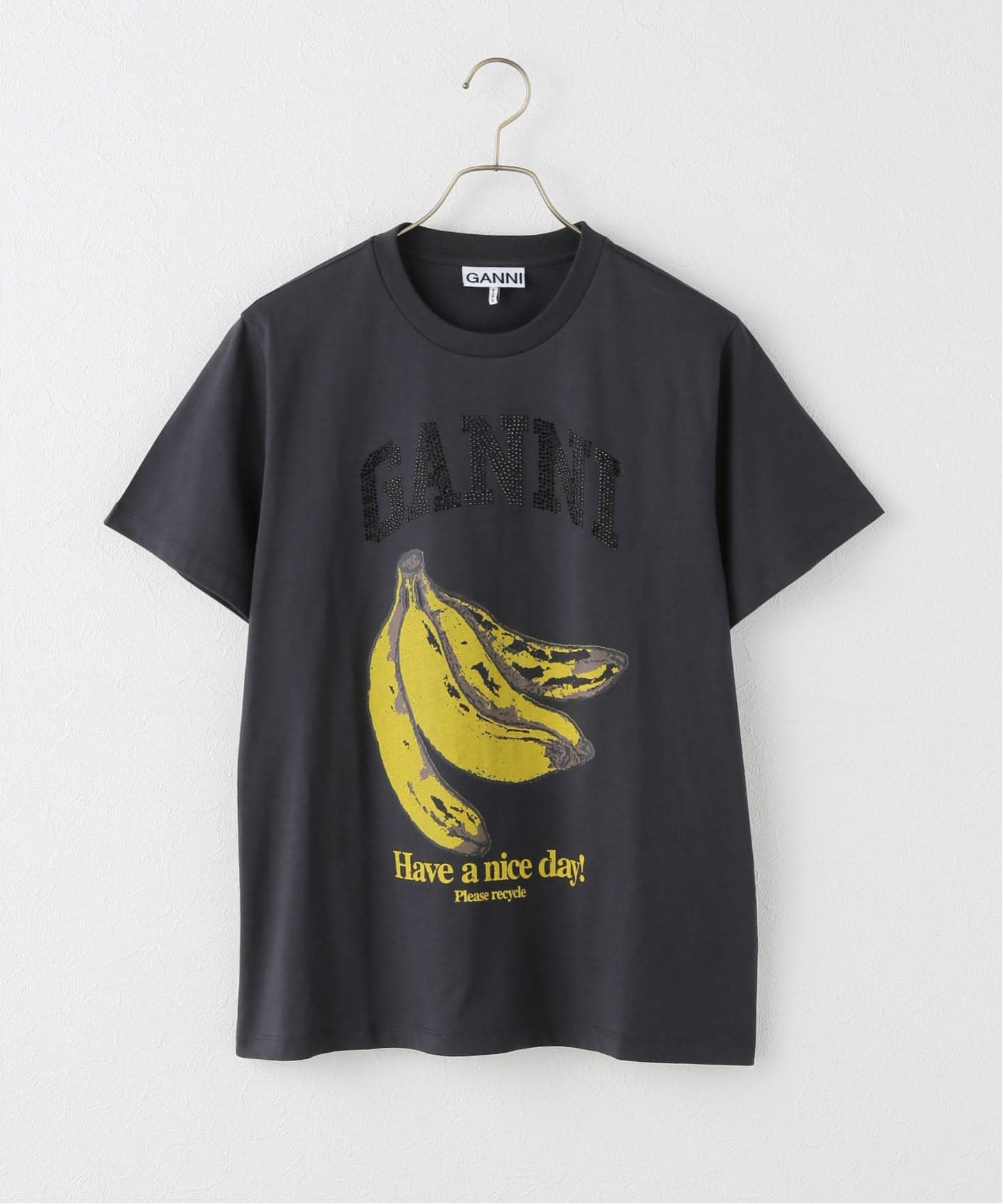 GANNI ガニー ポルトガル製 大きめSサイズ 刺繍ロゴ 短丈 スウェット 楽天市場】GANNI ガニー カーディガン Logo Wool Mix Cardigan