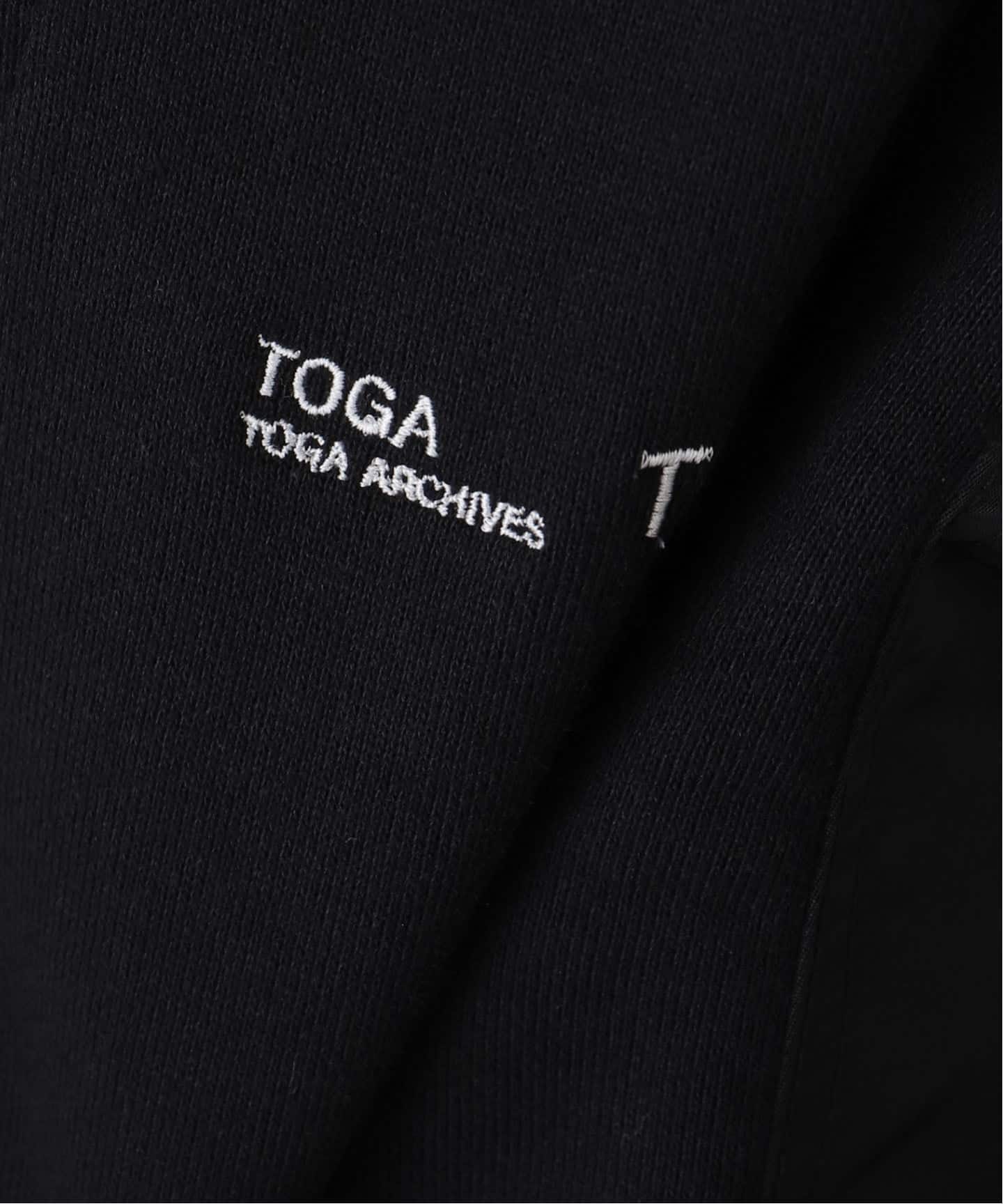 TOGA ファー袖黒トレーナー TOGA ファー袖黒トレーナー TOGA ファー袖黒トレーナー