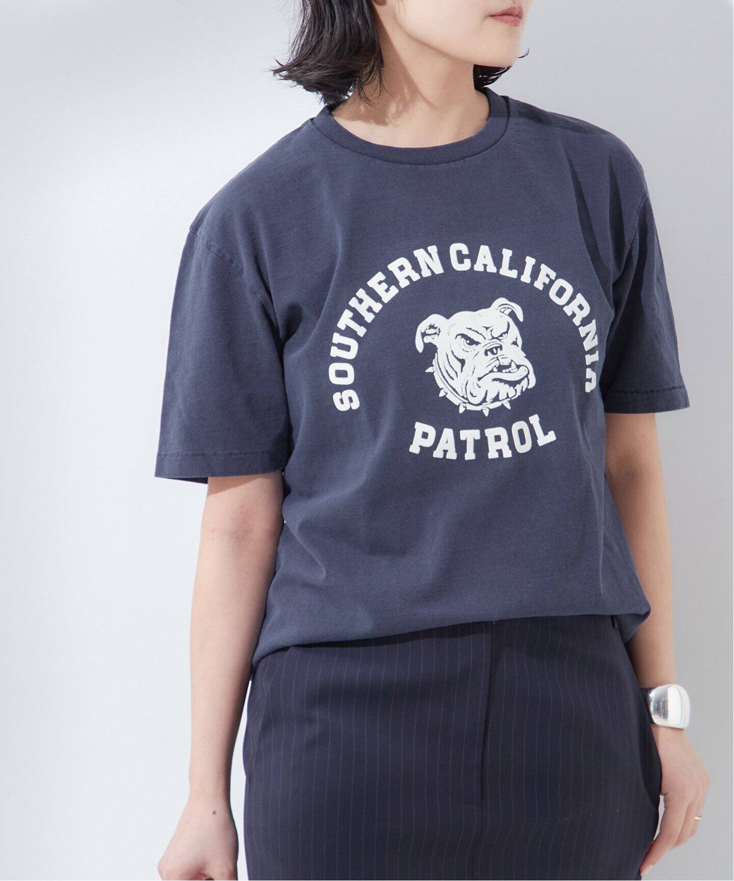 MIXTA/ミクスタ】SO CAL DOG CREW T-SHITS：Tシャツ（Tシャツ