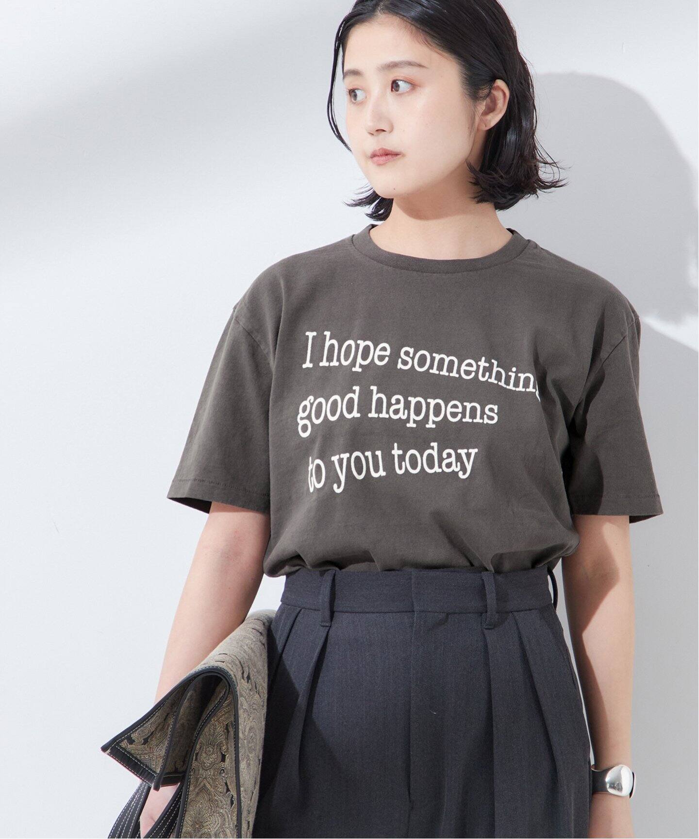 tシャツ 「MIXTA/ミクスタ」I HOPE CREW  T-SHITS：Tシャツ レディース MIXTA/ミクスタ】I HOPE CREW T-SHITS：Tシャツ（Tシャツ