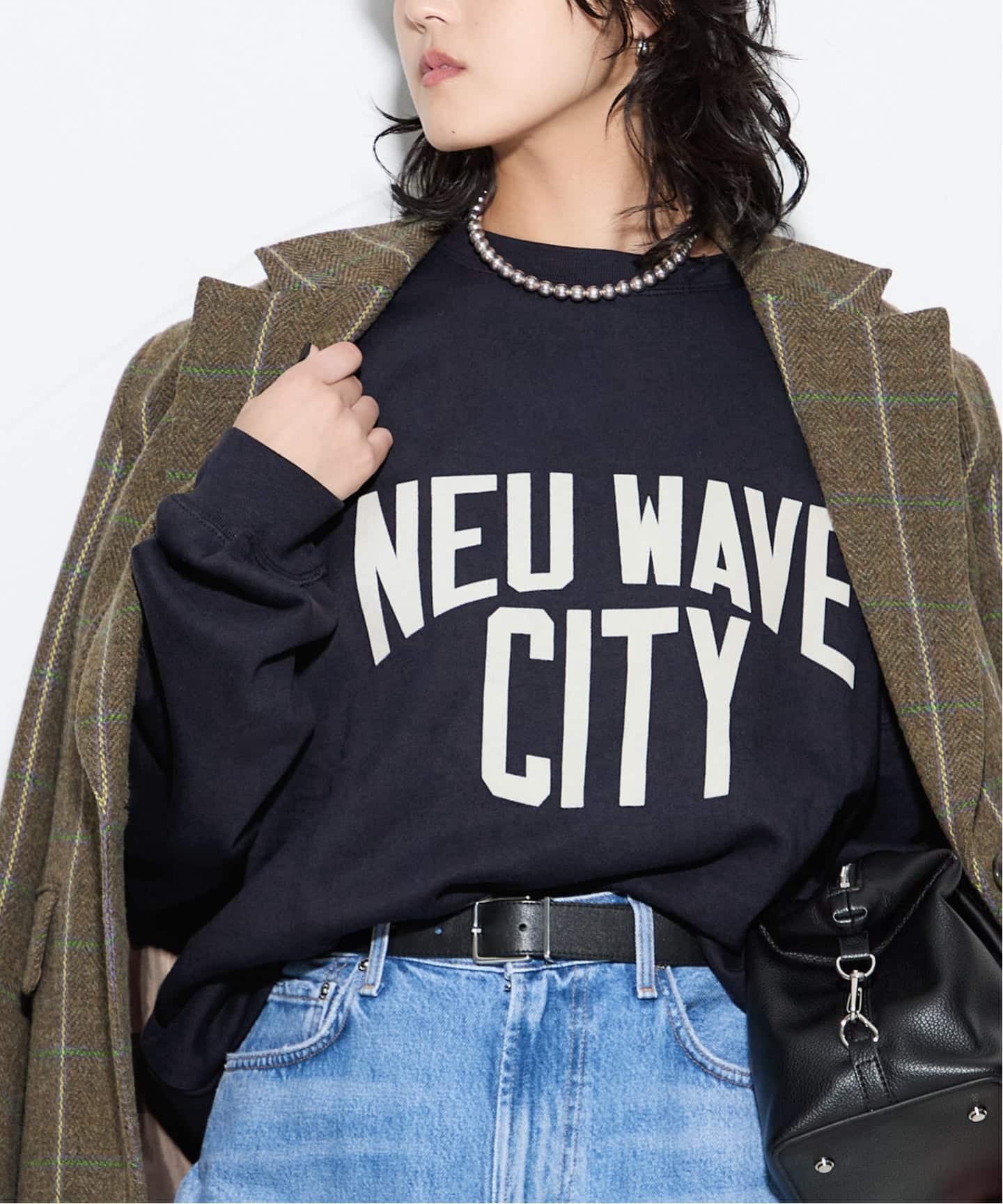 ISNESS MUSIC】 NEU WAVE SWEAT SHIRTS：スウェット（スウェット