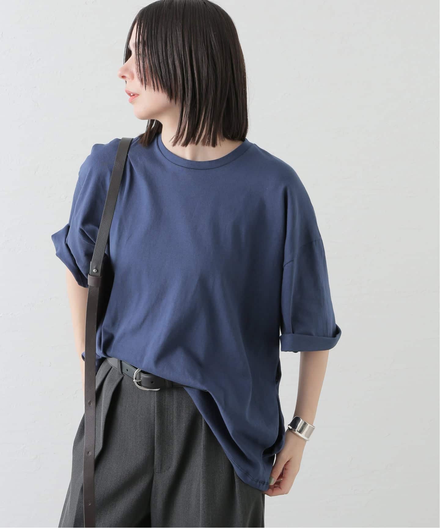 ベースレンジ  baserange バンブー Tシャツ ブルー BASERANGE/TEE SHIRT｜Daytona Park(FREAK'S STORE公式通販)