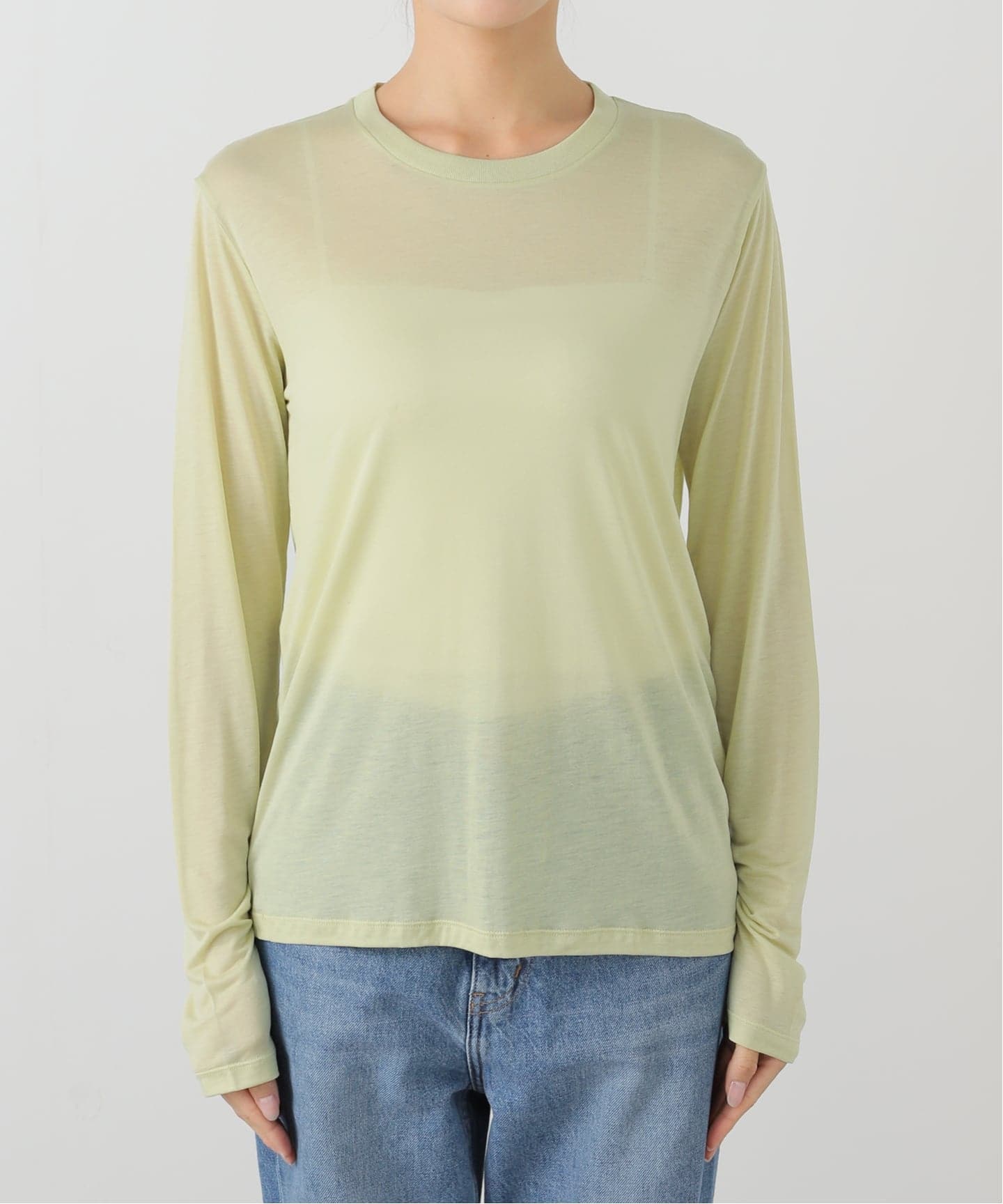 Baserange ベースレンジ カットソー BASERANGE/ベースレンジ】LONG SLEEVE TEE：カットソー（Tシャツ