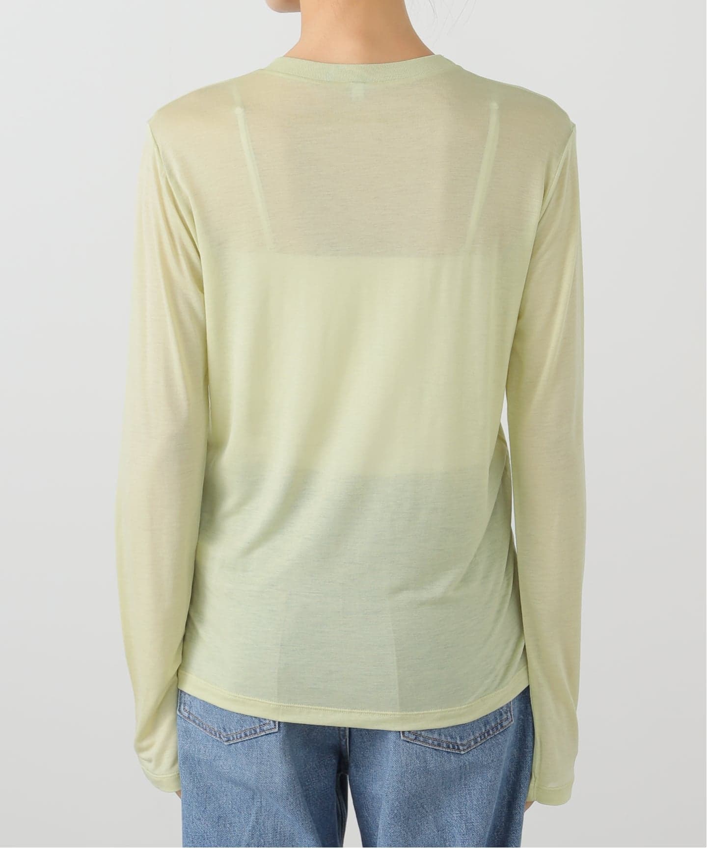 BASERANGE/ベースレンジ】LONG SLEEVE TEE：カットソー（Tシャツ