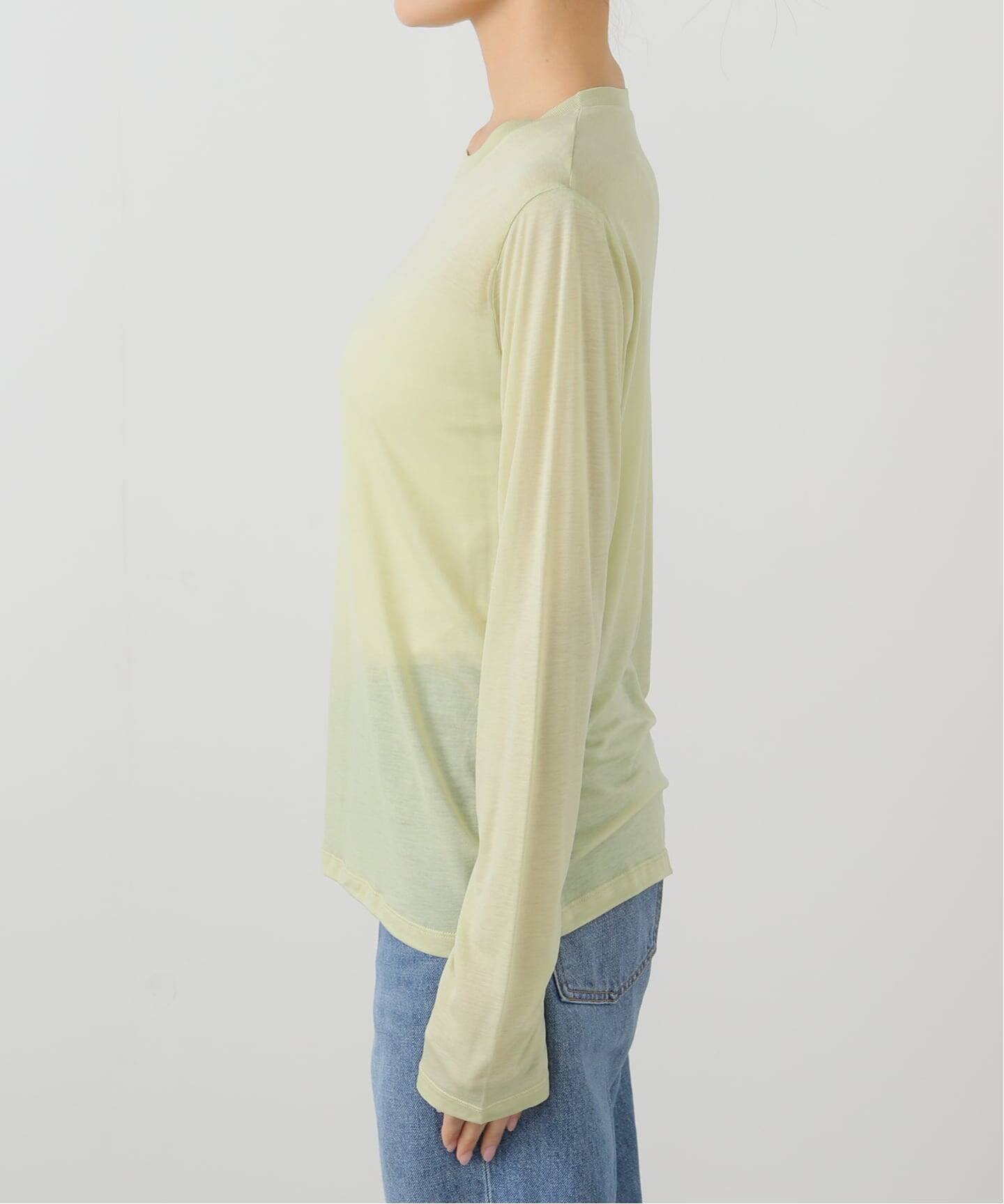 BASERANGE/ベースレンジ】LONG SLEEVE TEE：カットソー（Tシャツ