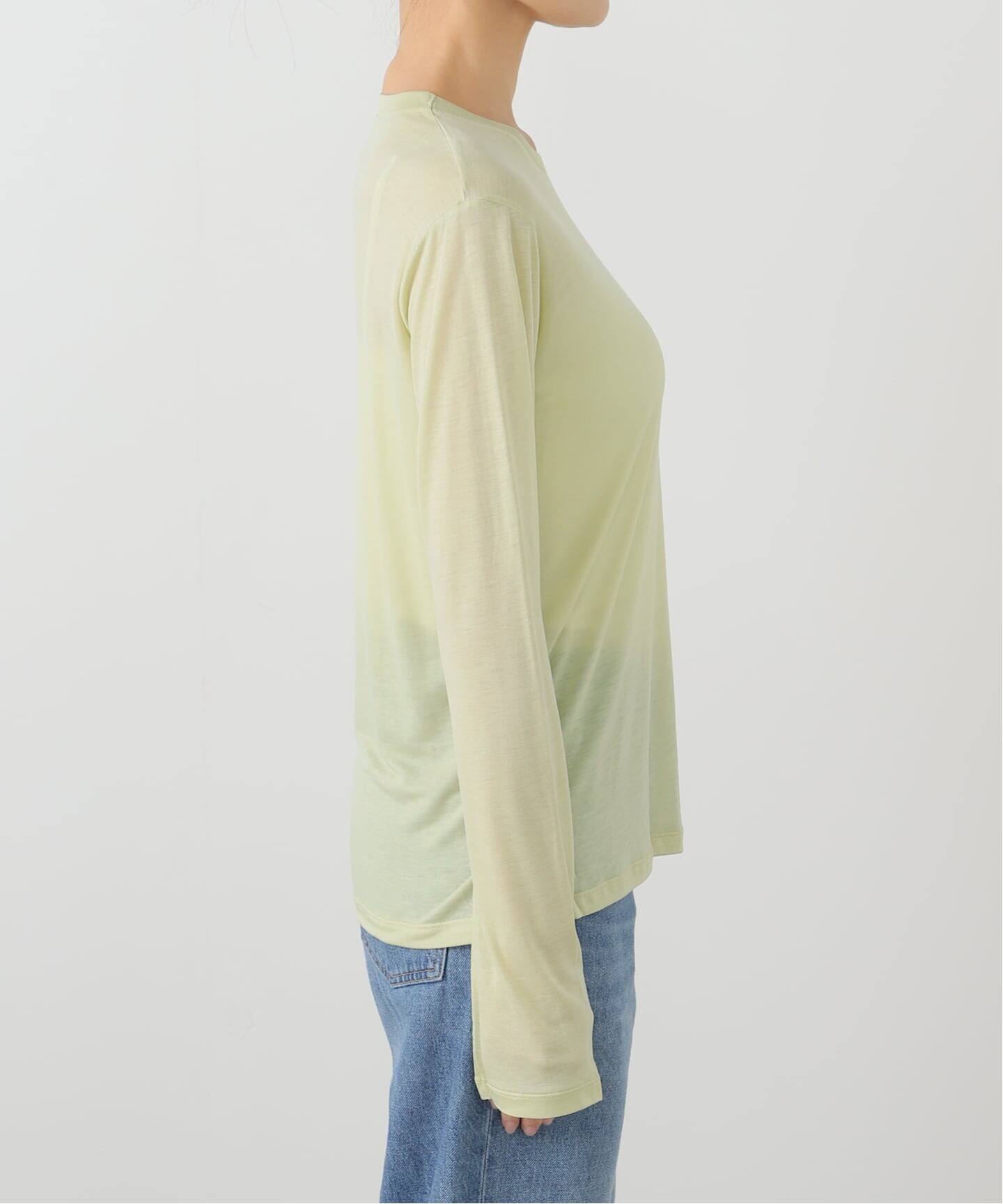 BASERANGE/ベースレンジ】LONG SLEEVE TEE：カットソー（Tシャツ