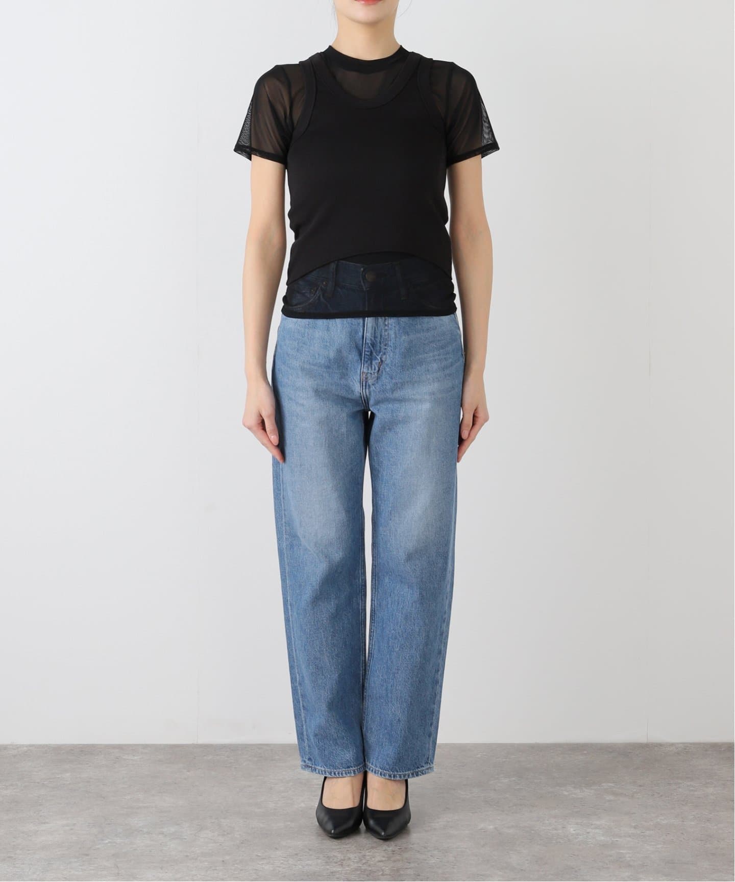 JANE SMITH/ジェーンスミス】SHORT SLEEVE WITH TANK LAYERE