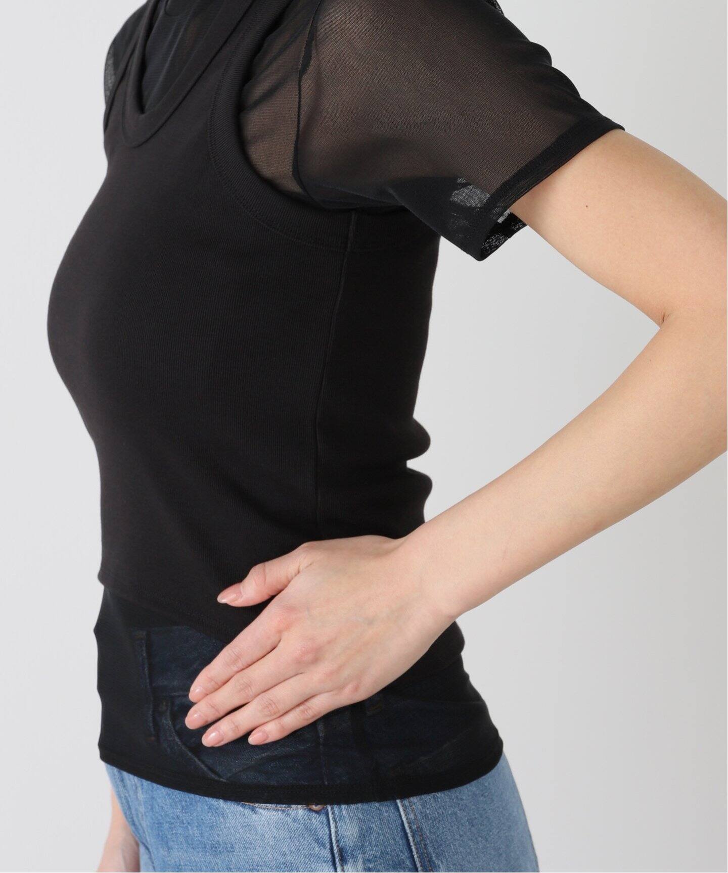 plage tシャツ JANE SMITH / ジェーンスミス 別注 OFF SHOULDER