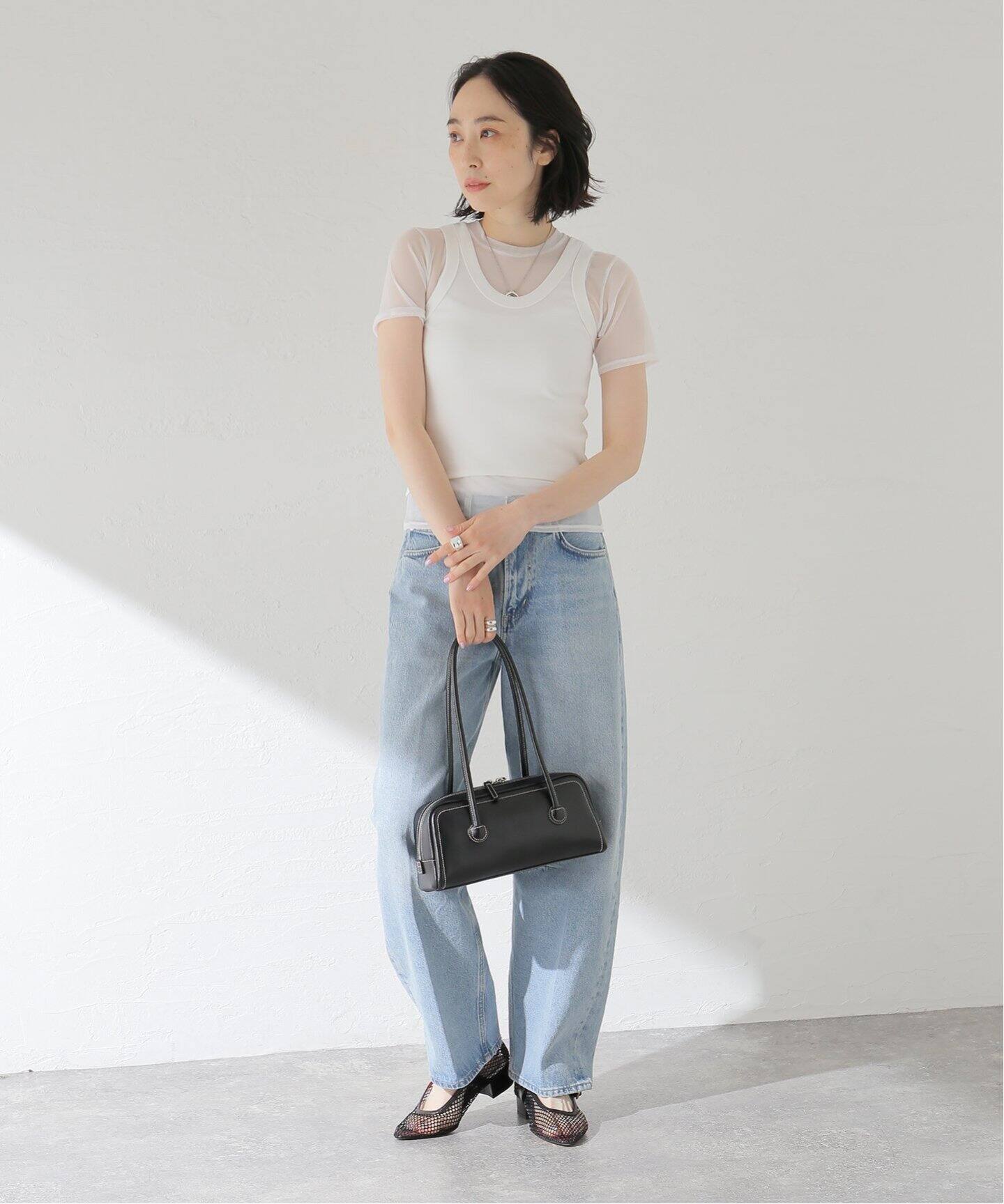 JANE SMITH/ジェーンスミス】SHORT SLEEVE WITH TANK LAYERE
