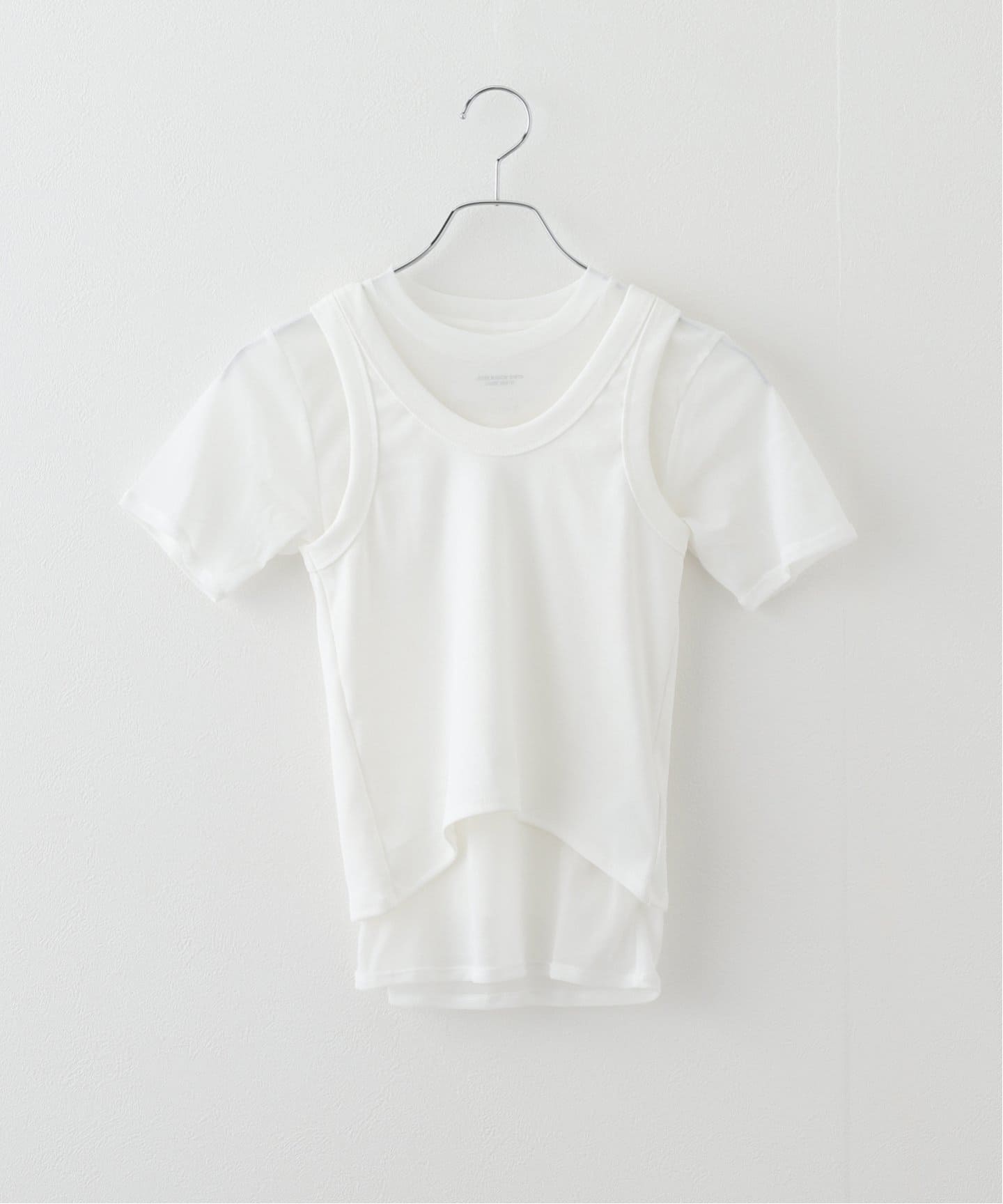 JANE SMITH/ジェーンスミス】SHORT SLEEVE WITH TANK LAYERE