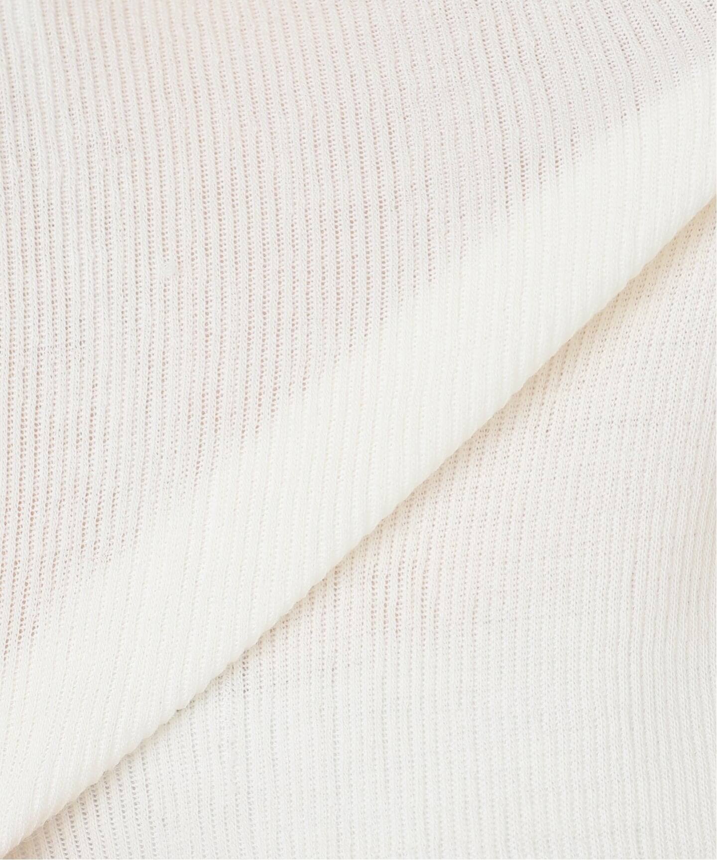 INSCRIRE /アンスクリア】Plating Rib Layered Tee：カットソー（T