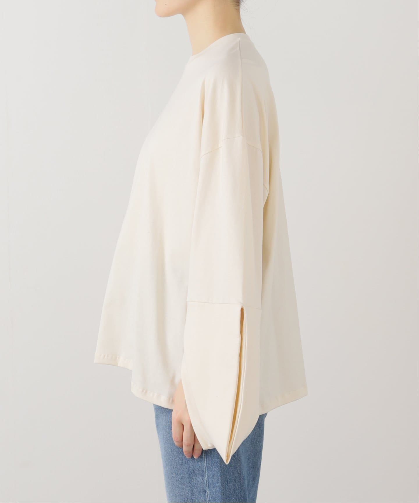 BASERANGE/ベースレンジ】HARBOUR LONG SLEEVE TEE：カットソー