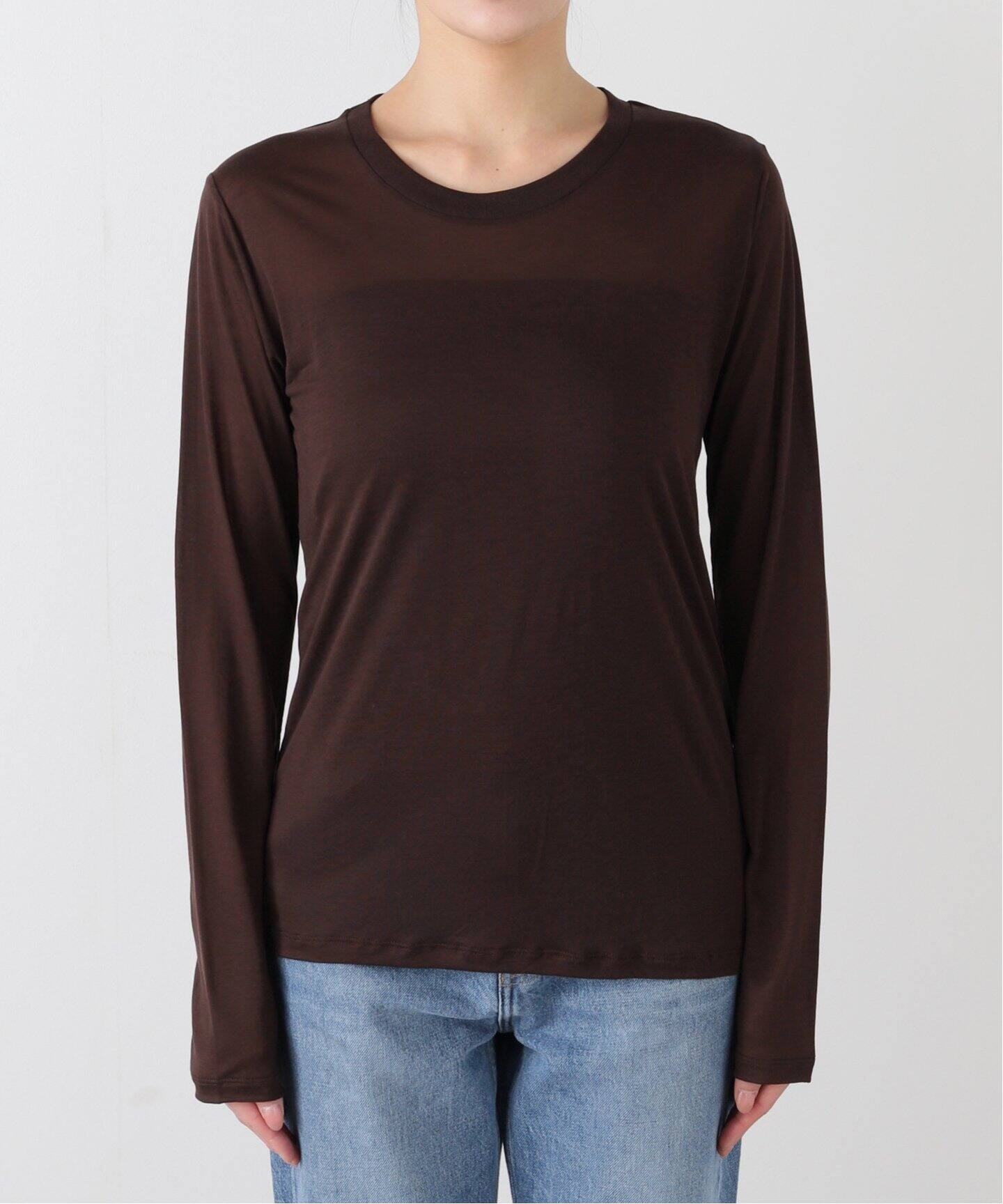 BASERANGE/ベースレンジ】LONG SLEEVE TEE：カットソー（Tシャツ  