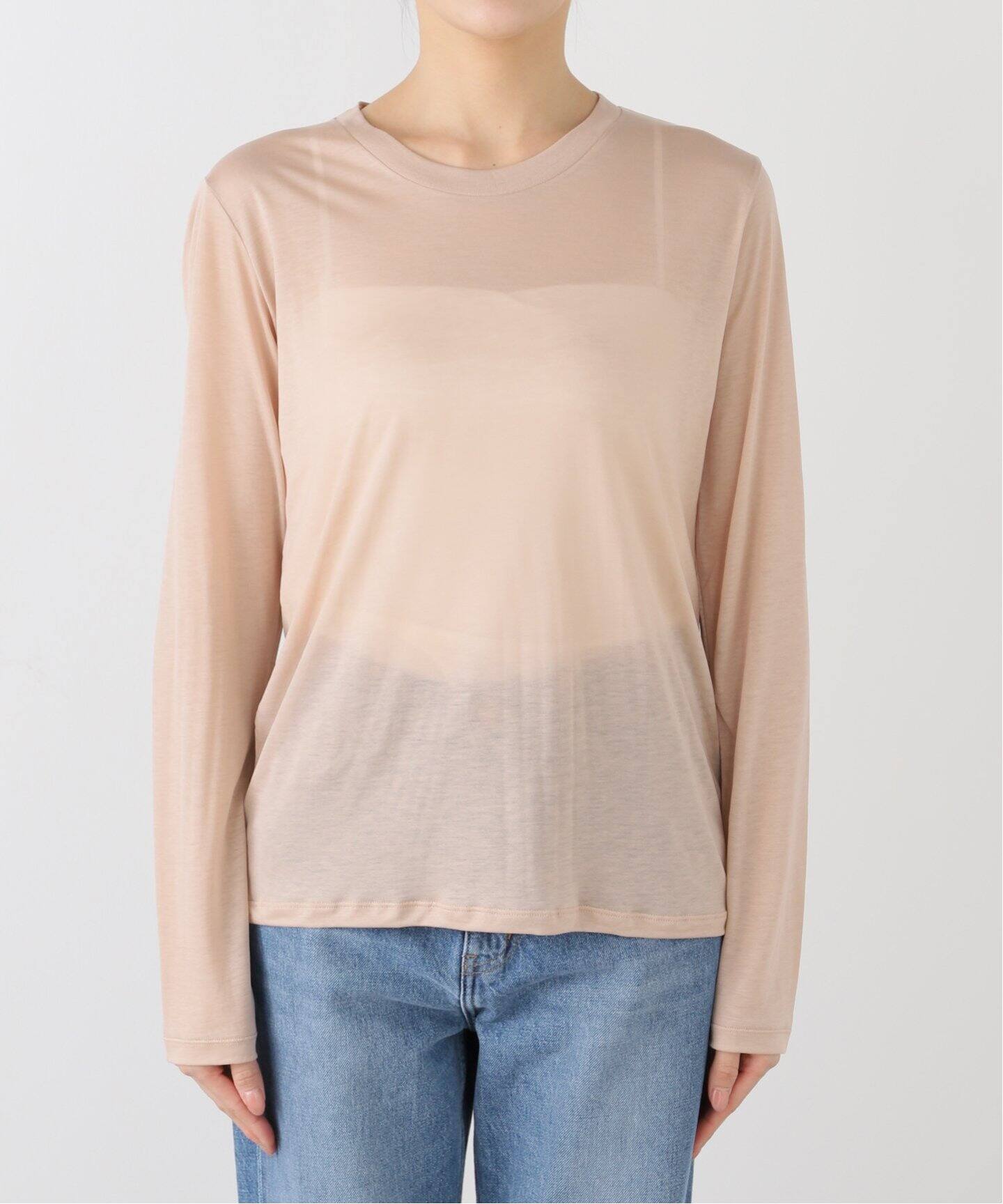 BASERANGE/ベースレンジ】LONG SLEEVE TEE：カットソー（Tシャツ  