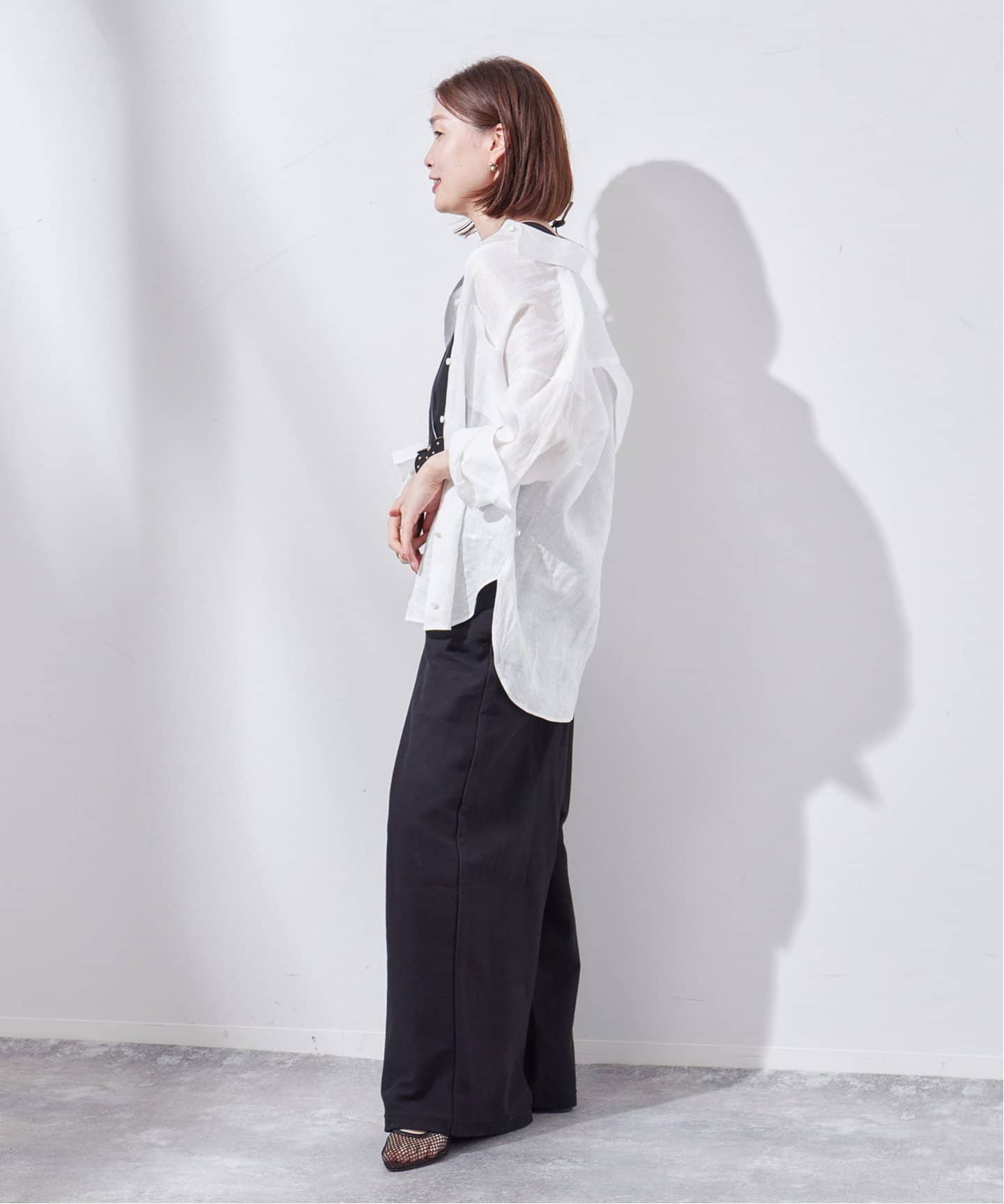 別注》【SANA/サナ】SALOPETTE MIDLLE JERSEY：オールインワン（つなぎ