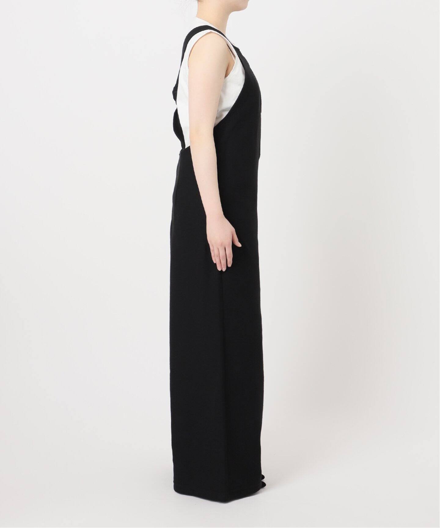 別注》【SANA/サナ】SALOPETTE MIDLLE JERSEY：オールインワン（つなぎ