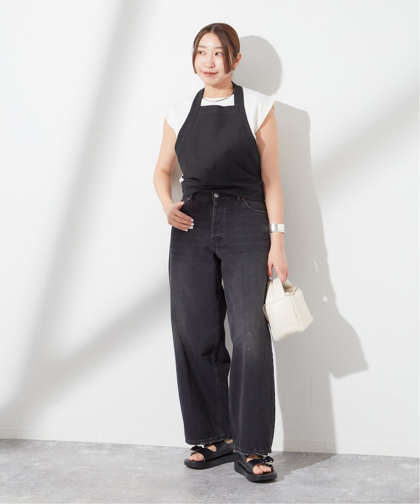 JOURNAL STANDARD／トップス 別注》【SANA/サナ】HOLTER TOP MIDLLE JERSEY：トップス（T