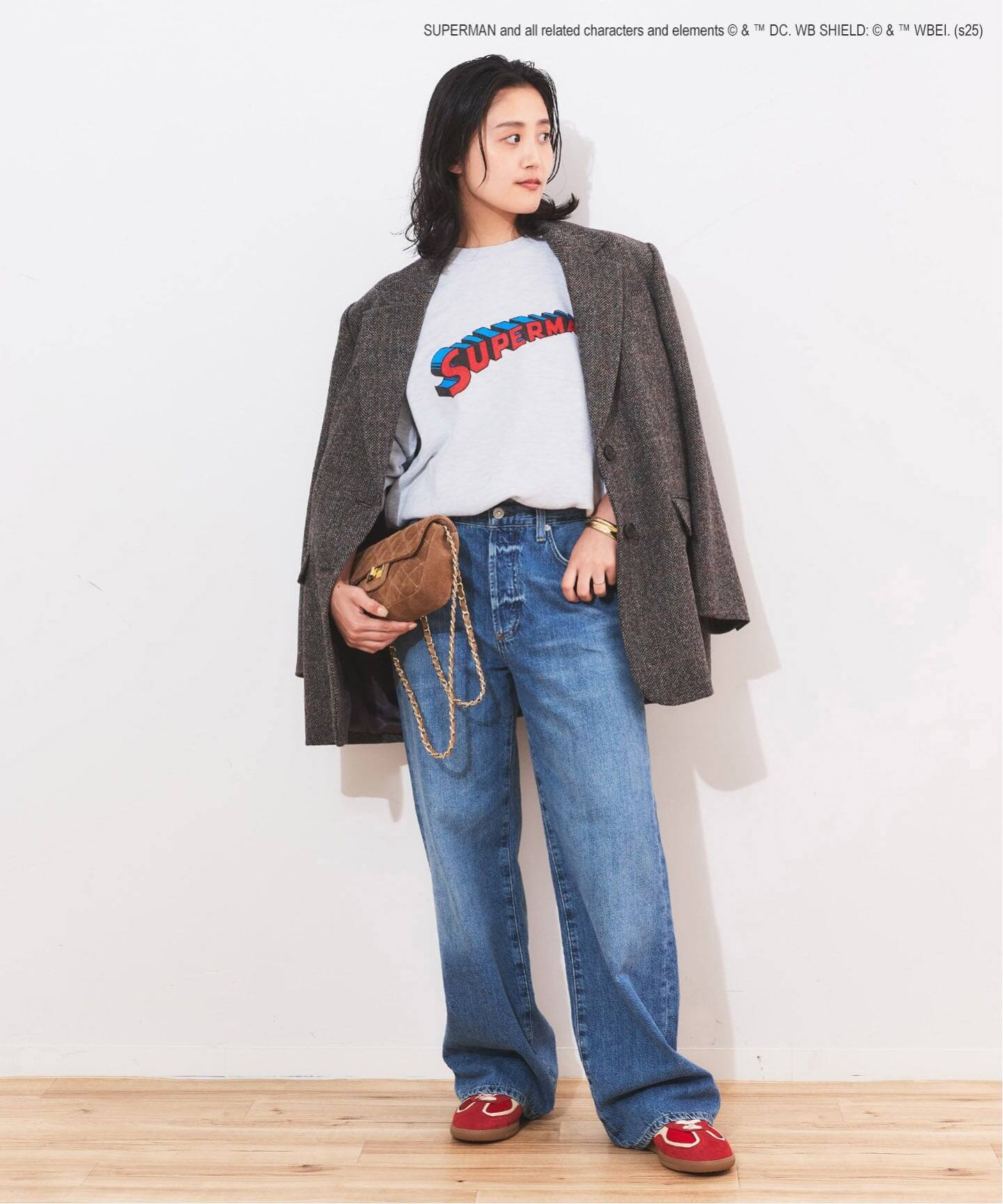 追加2》【GOOD ROCK SPEED】SUPERMAN / SWEATSHIRTS：スウェット 