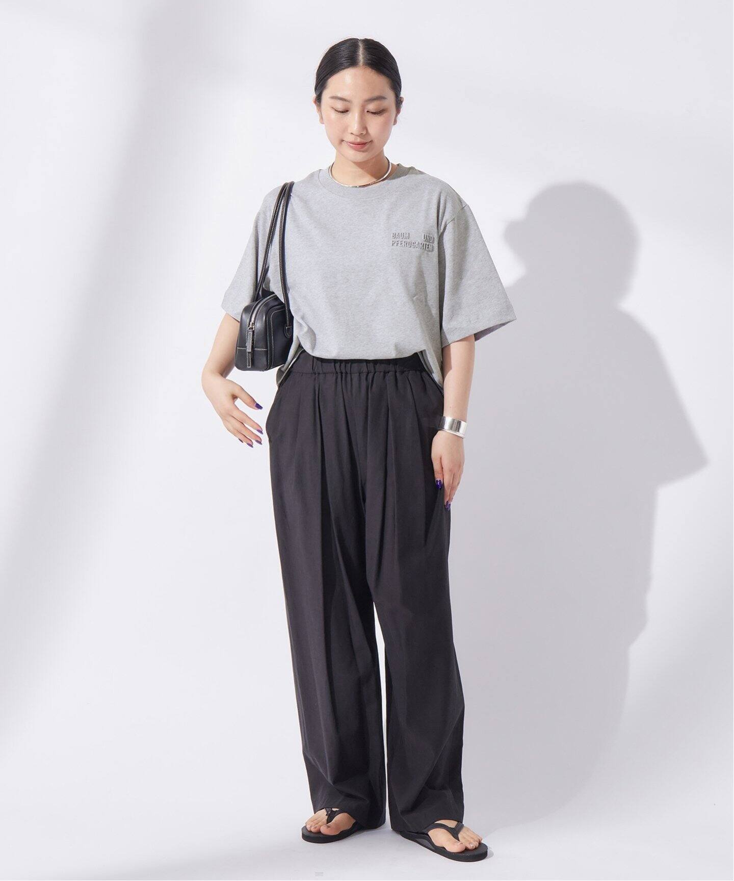 売れ筋商品|||バウムウンドヘルガーデン Tシャツ レディース トップス JIANA - Basic T-shirt - grey バウムウンドヘルガーデン レディース Tシャツ トップス JIANA