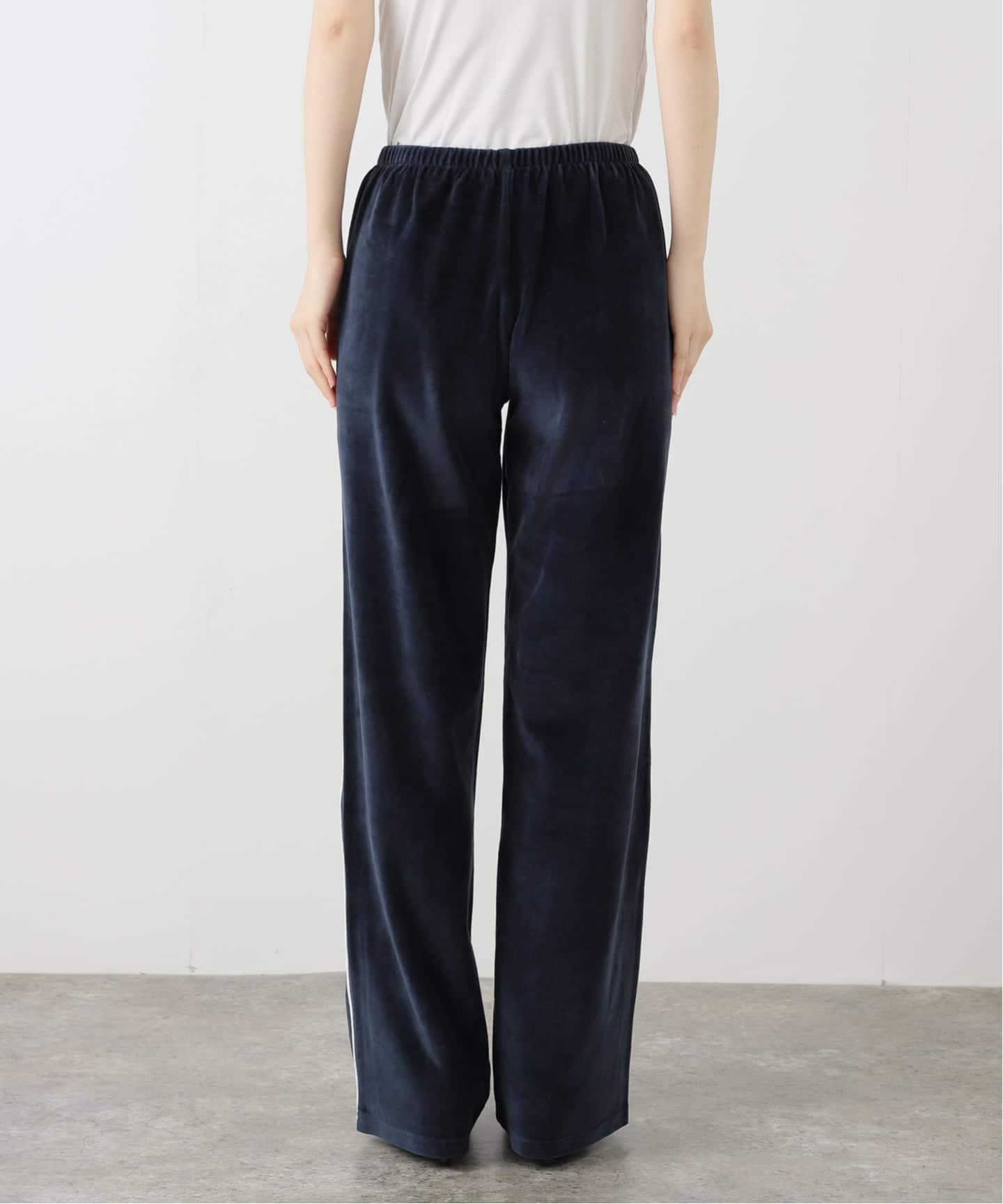 SPORTY&RICH/スポーティアンドリッチ】Crown Tennis Velour Sweatpant