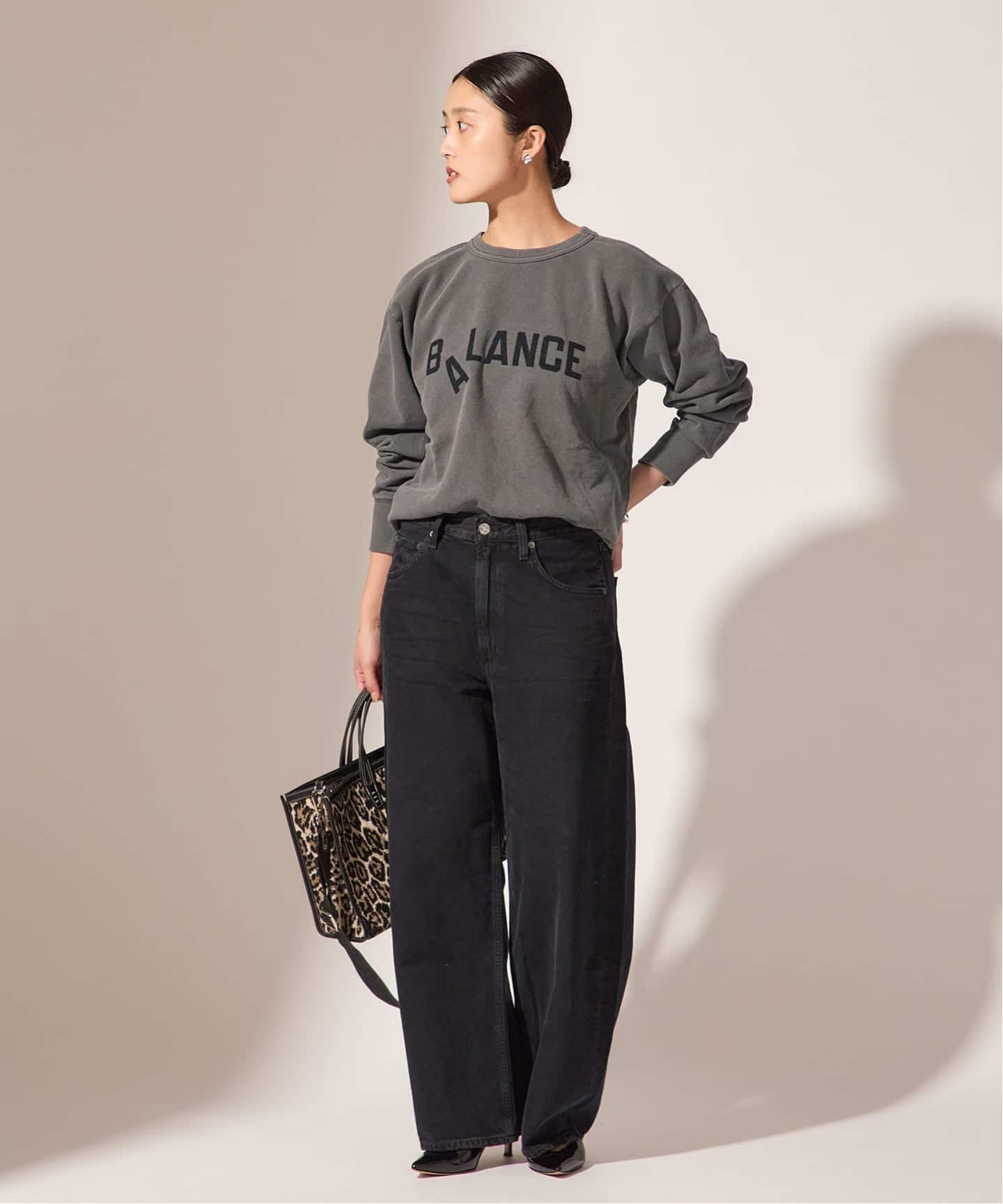 ジャーナルスタンダード　ミクタス　スウェット 追加2》【MIXTA/ミクスタ】BALANCE CREW SWEAT SHIRTS：スウェット