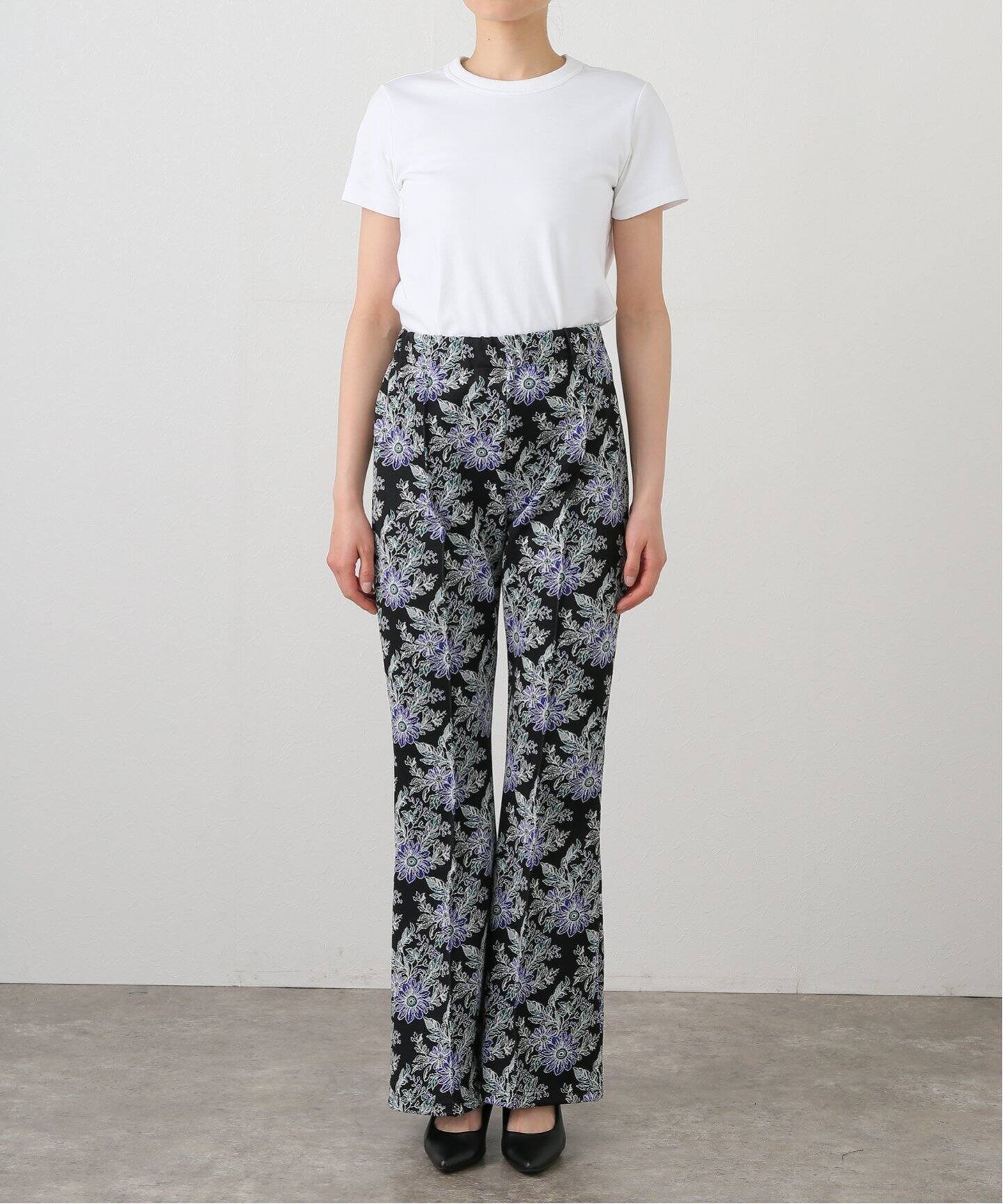 FUMIE TANAKA(フミエタナカ)】flower JQ flare PA：パンツ（その他  