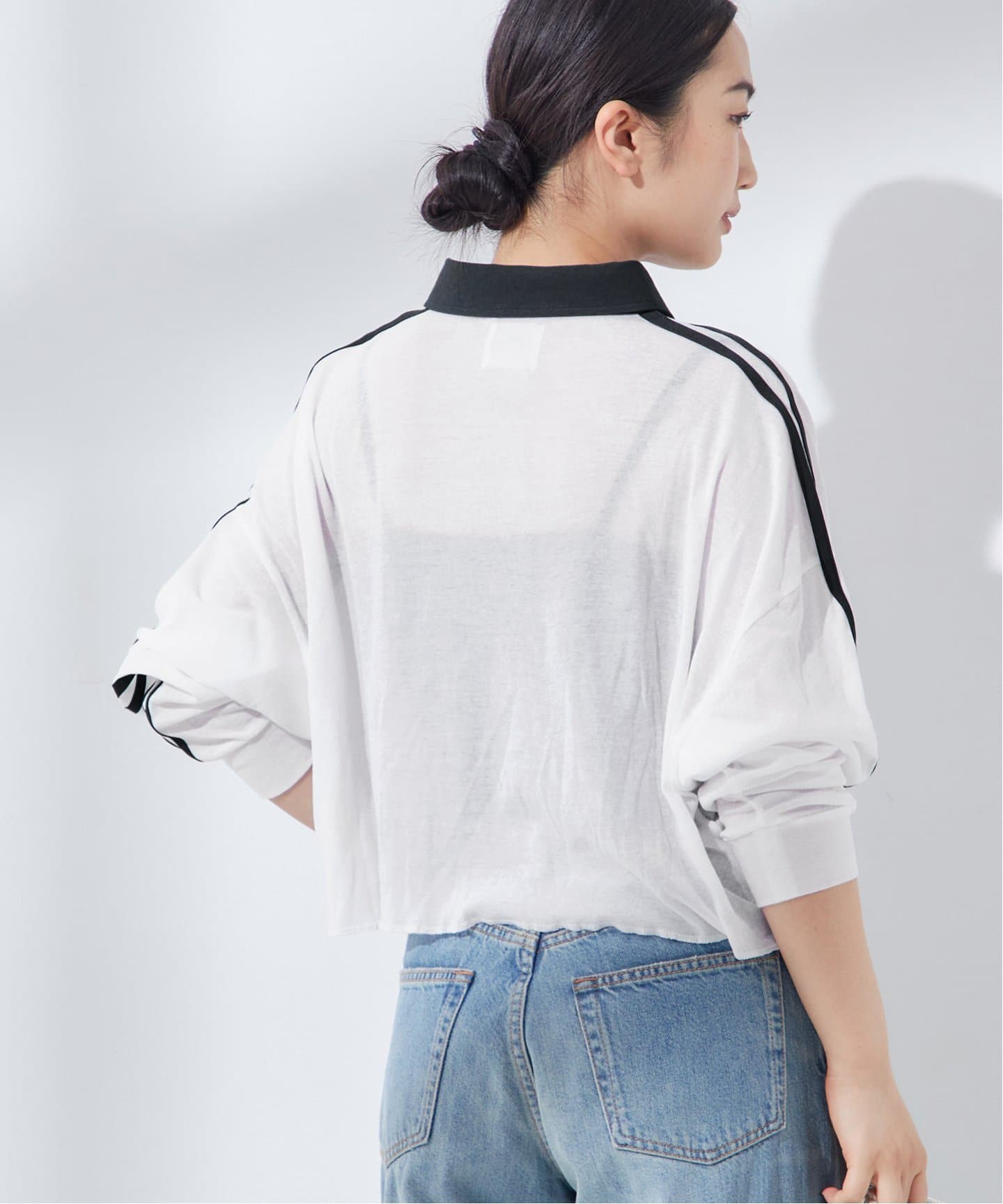 ST.JOHNS 3RD CLUB】エリツキ L/S：カットソー（Tシャツ／カットソー