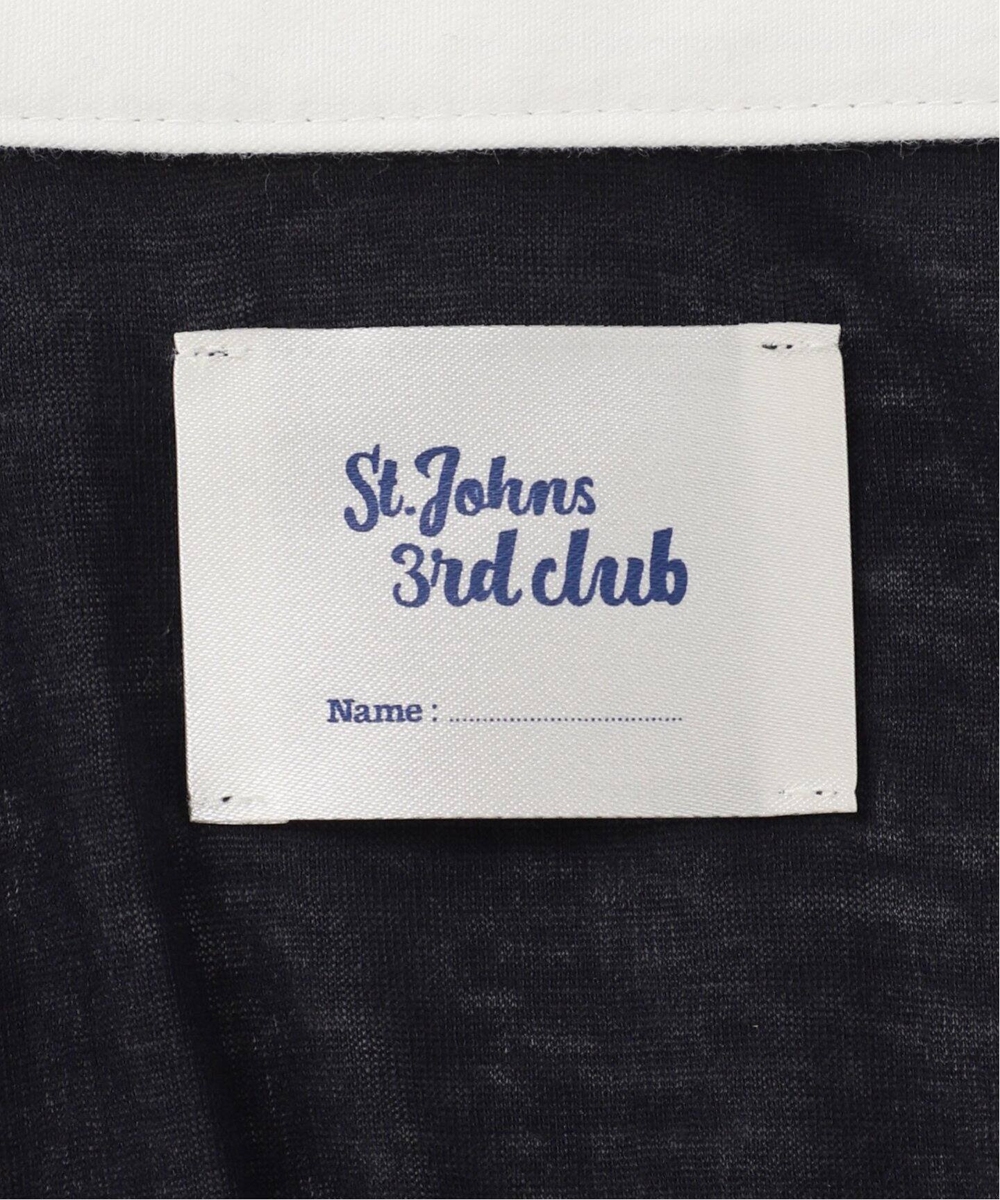 ST.JOHNS 3RD CLUB】エリツキ L/S：カットソー（Tシャツ／カットソー