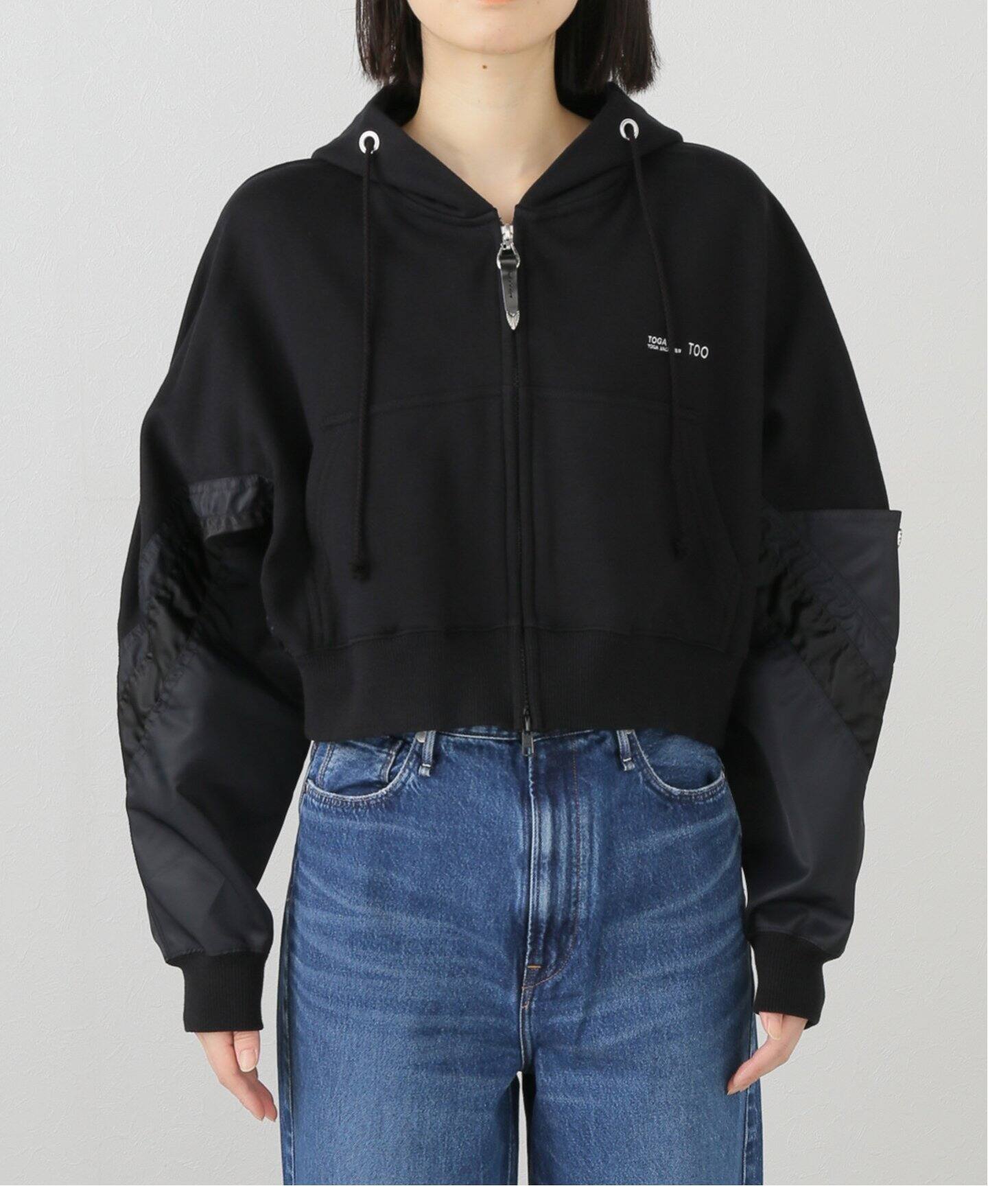 TOGA TOO/トーガトゥ】TOO Full zip hoodie：パーカー（パーカー  