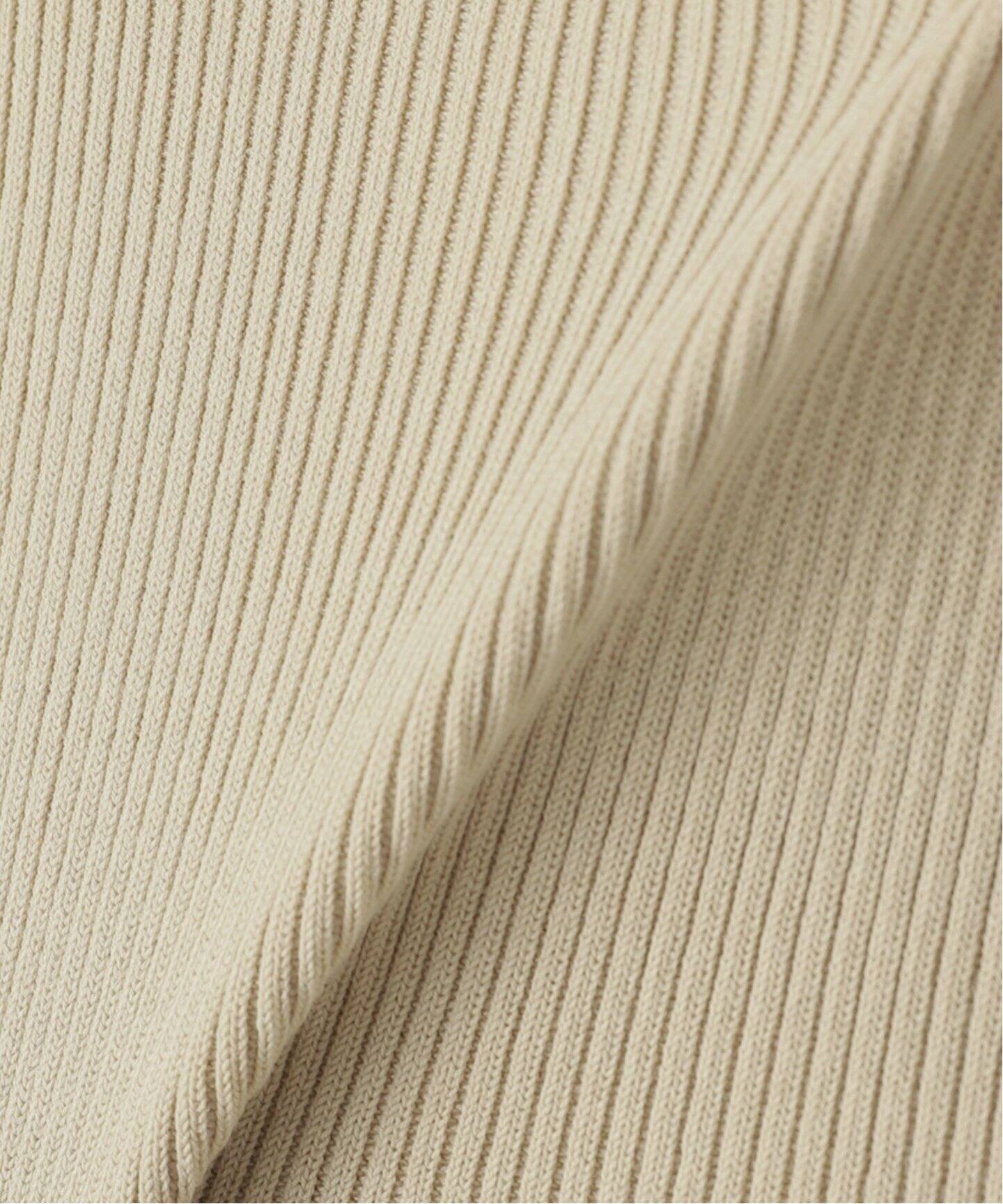 INSCRIRE /アンスクリア】Cotton Rib Tank Top：タンクトップ（タンク