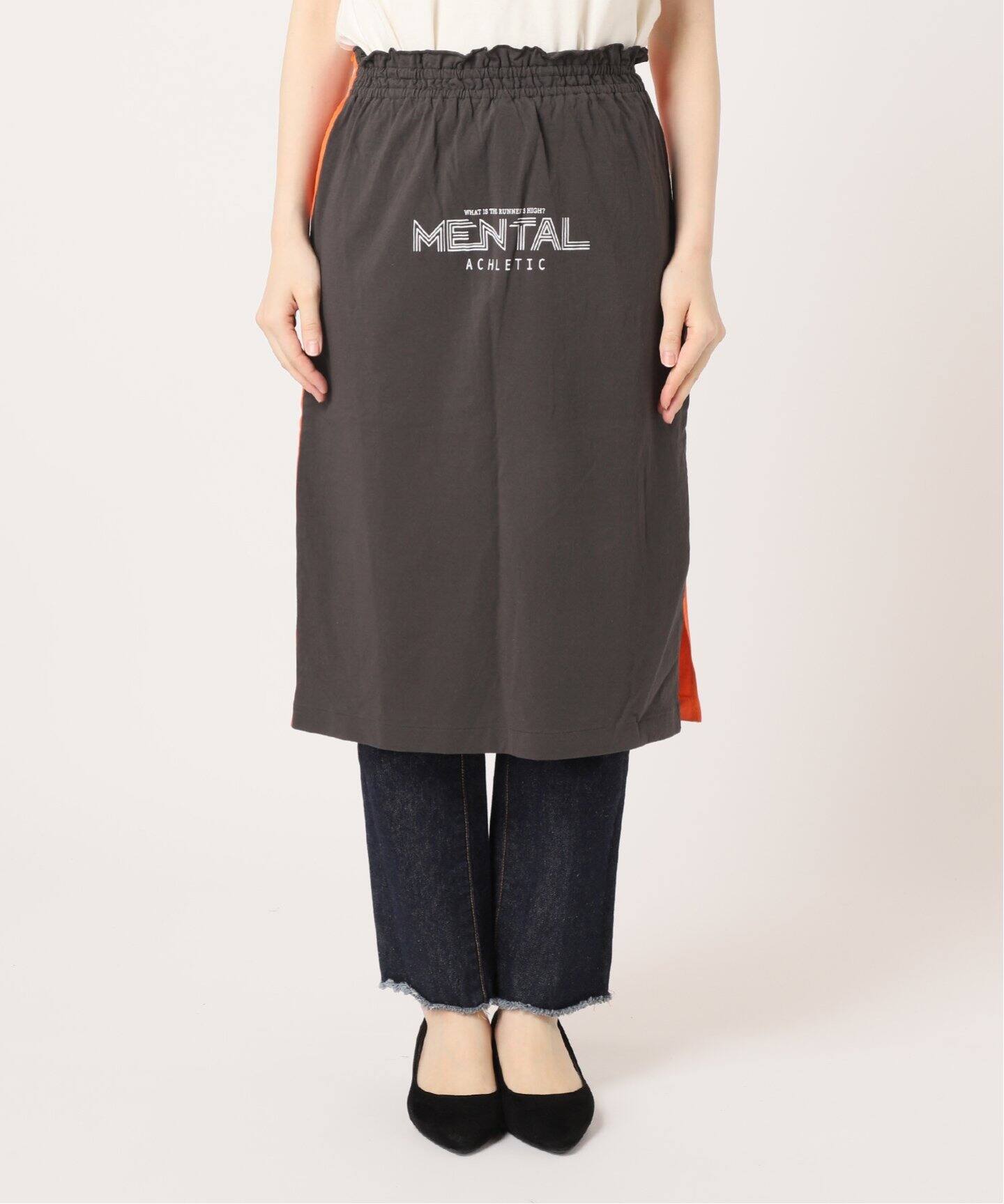 INSCRIRE /アンスクリア】Print Skirt：スカート（ロング・マキシ丈  