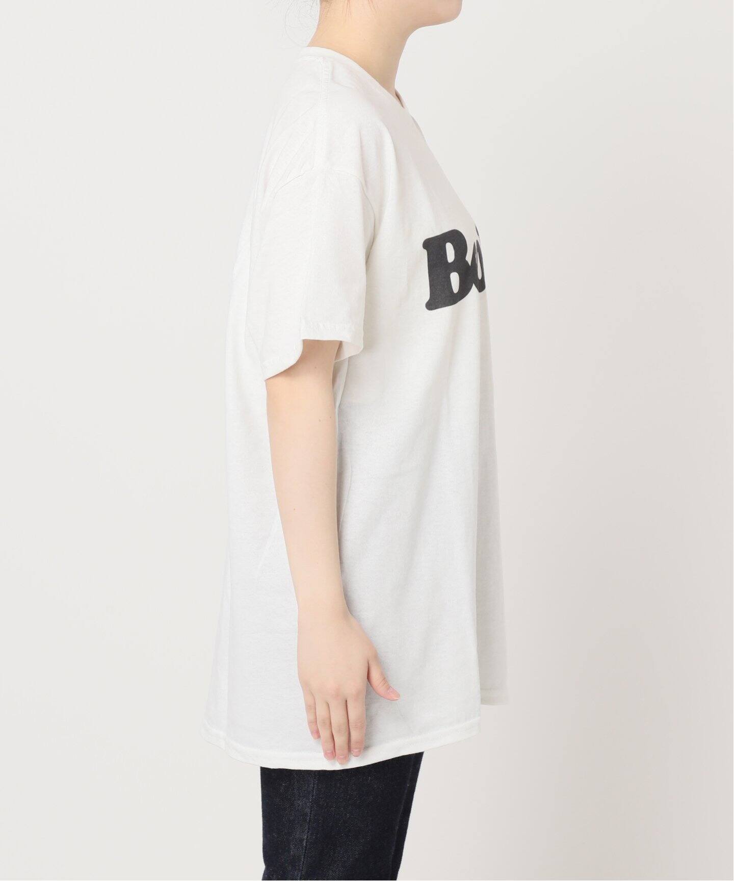 tシャツ 「Pacific BOOKS 」WHITE t-shirts 1：Tシャツ レディース Pacific BOOKS 】WHITE t-shirts 1：Tシャツ（Tシャツ