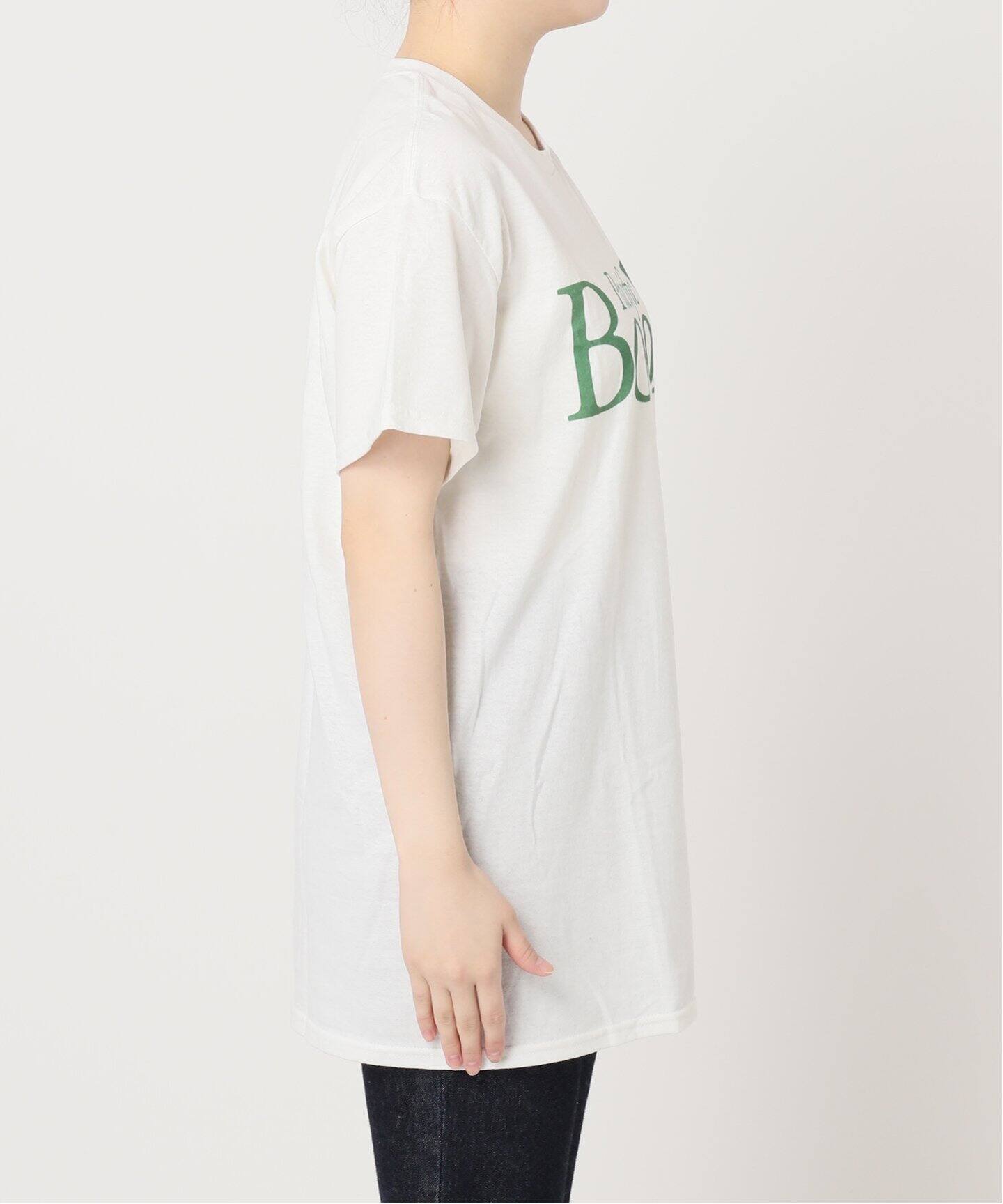 tシャツ 「Pacific BOOKS 」WHITE t-shirts 1：Tシャツ レディース Pacific BOOKS 】WHITE t-shirts 1：Tシャツ（Tシャツ