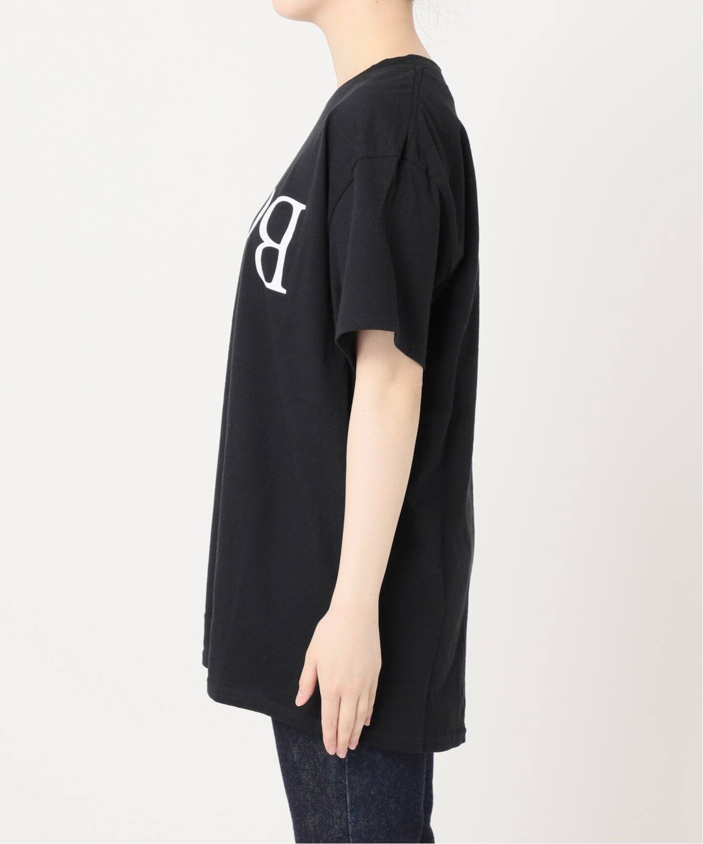 Pacific BOOKS 】upside down BLACK t-shirts：Tシャツ（Tシャツ