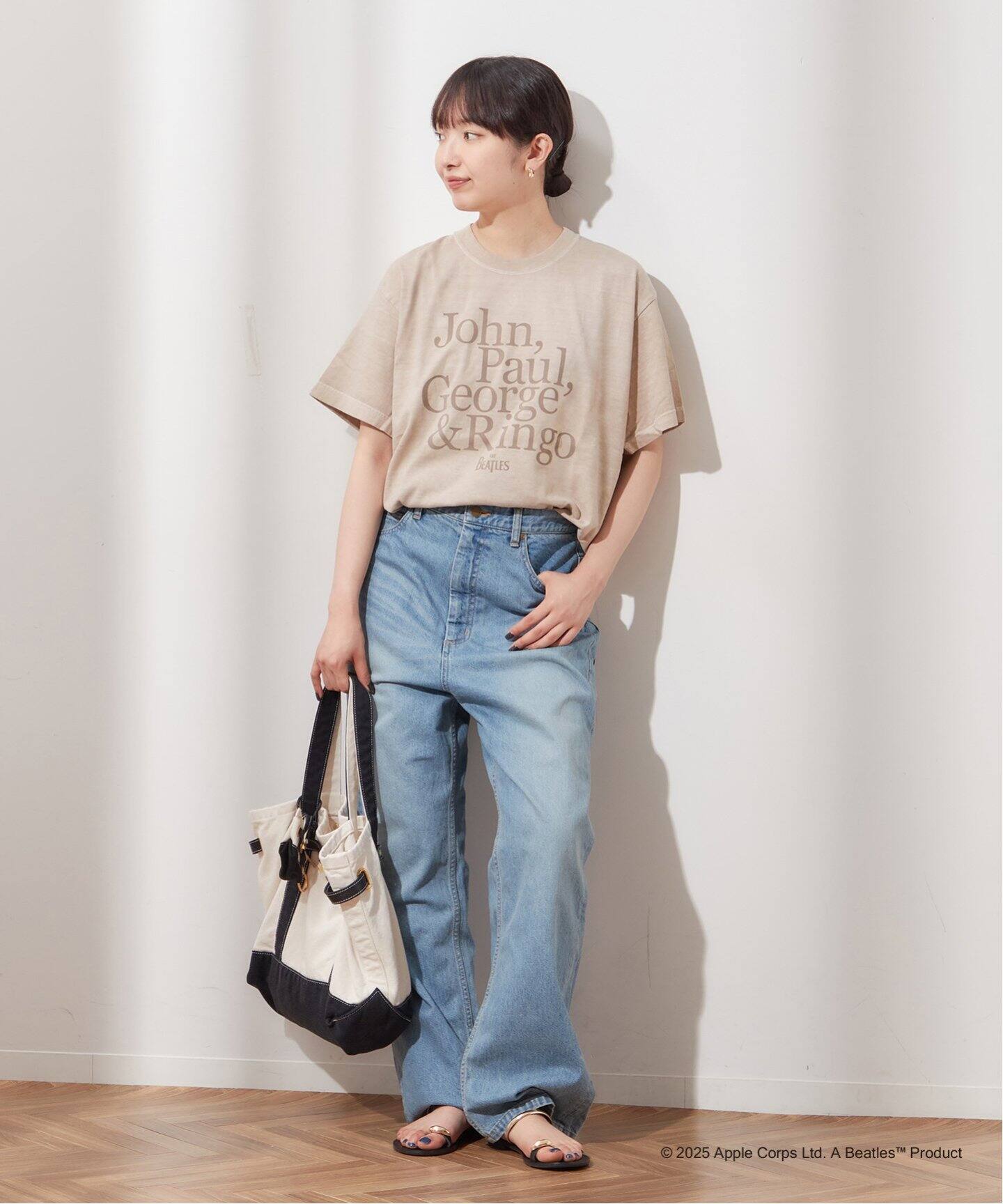 GOOD ROCK SPEED / グッドロックスピード】THE BEATLES ロゴTEE：T