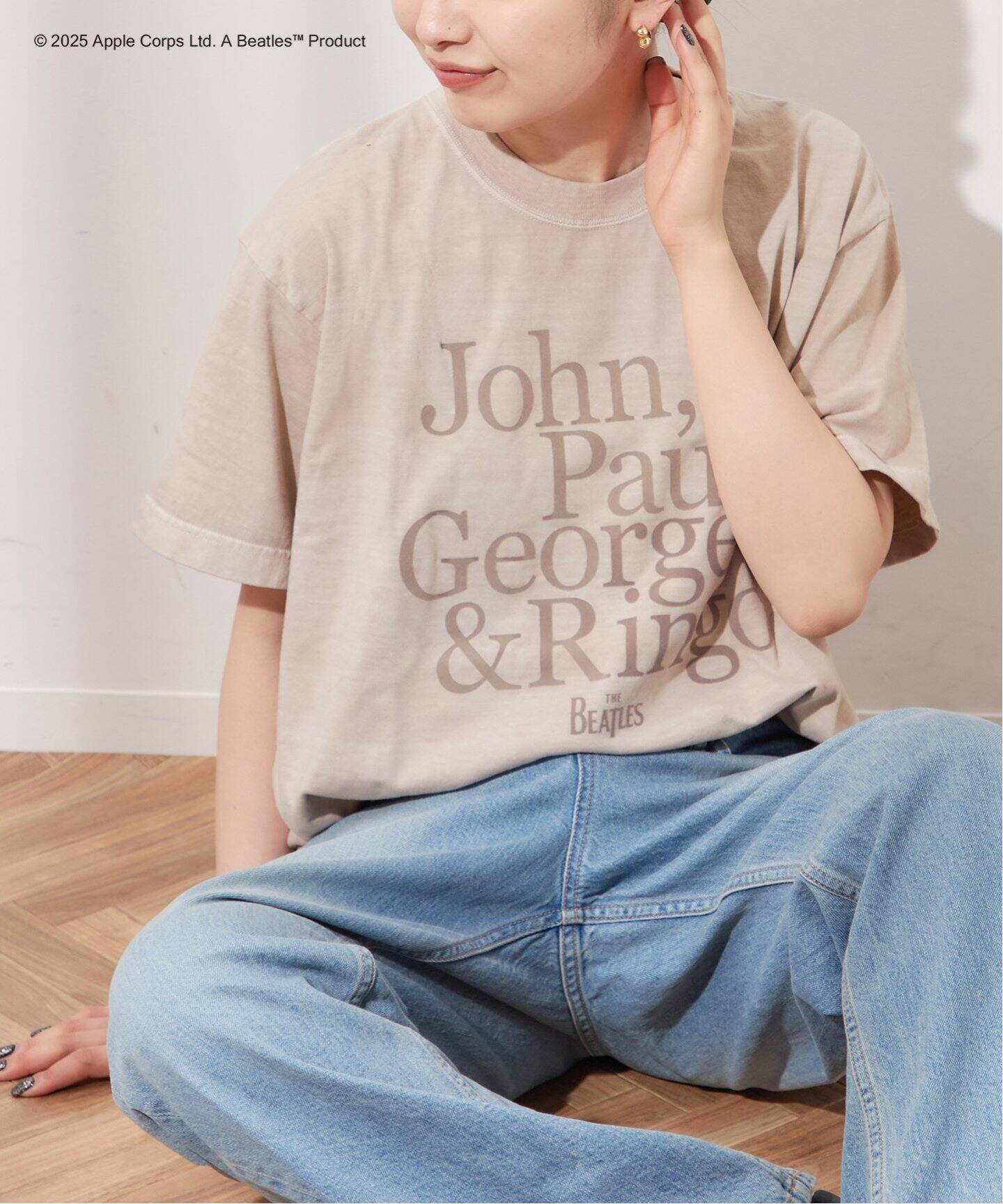 GOOD ROCK SPEED / グッドロックスピード】THE BEATLES ロゴTEE：T