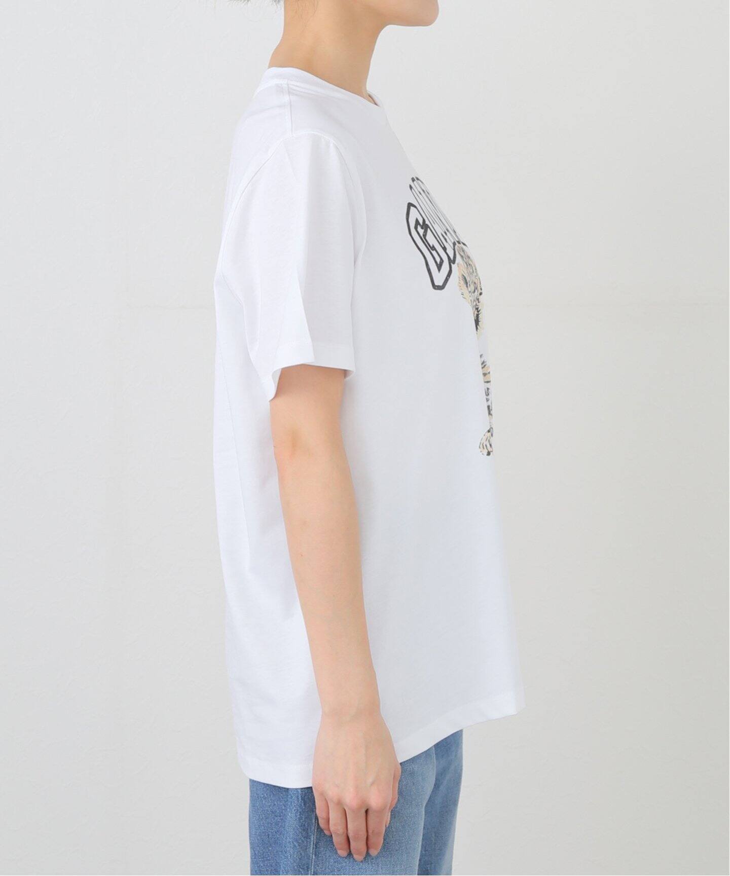 GANNI/ガニ―】Basic Jersey Leopard Relaxed T-shi：Tシャツ（Tシャツ