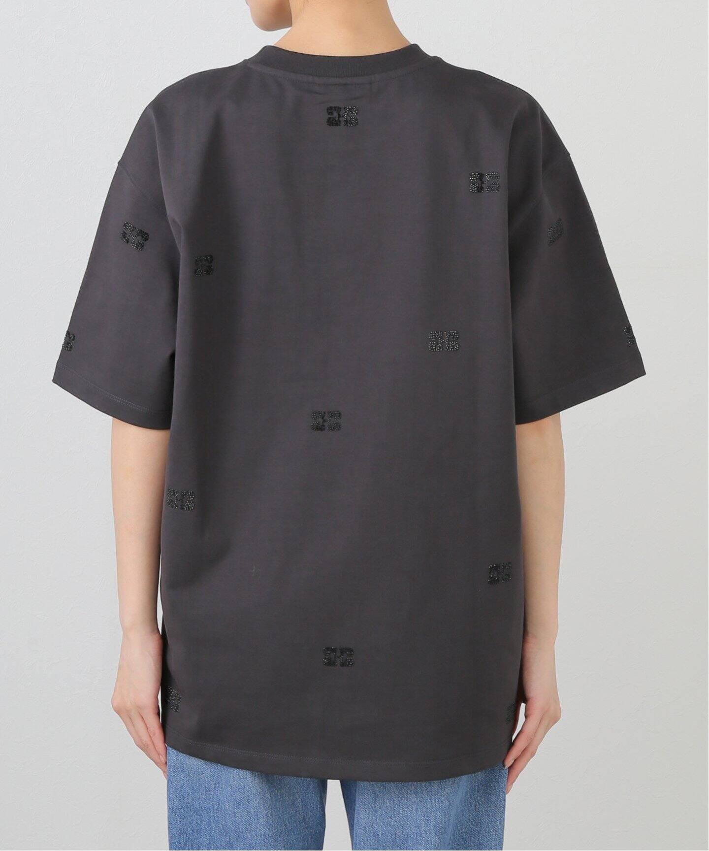 【新品未使用・正規品】GANNI ラインストーンTシャツ 楽天市場】GANNI ガニー 半袖 Tシャツ BASIC JERSEY RHINESTONE