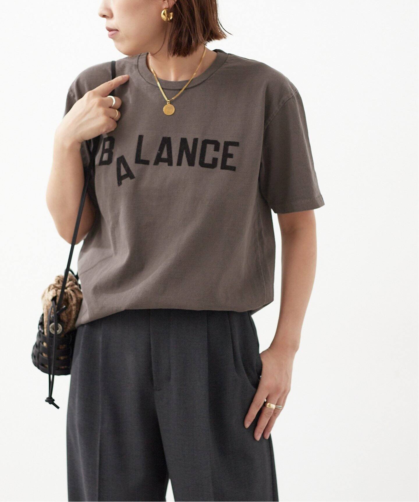 L'ESSAGE【MIXTAミクスタ】BALANCE CREWSWEAT 追加2》《別注》【MIXTA/ミクスタ】BALANCE CREW T-SHIRTS：T