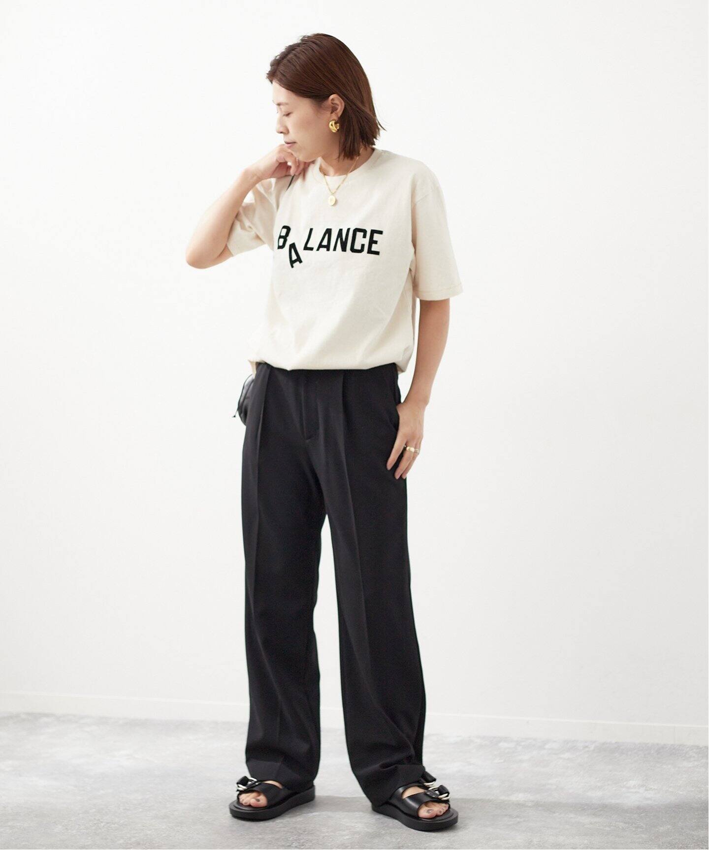 追加2》《別注》【MIXTA/ミクスタ】BALANCE CREW T-SHIRTS：T